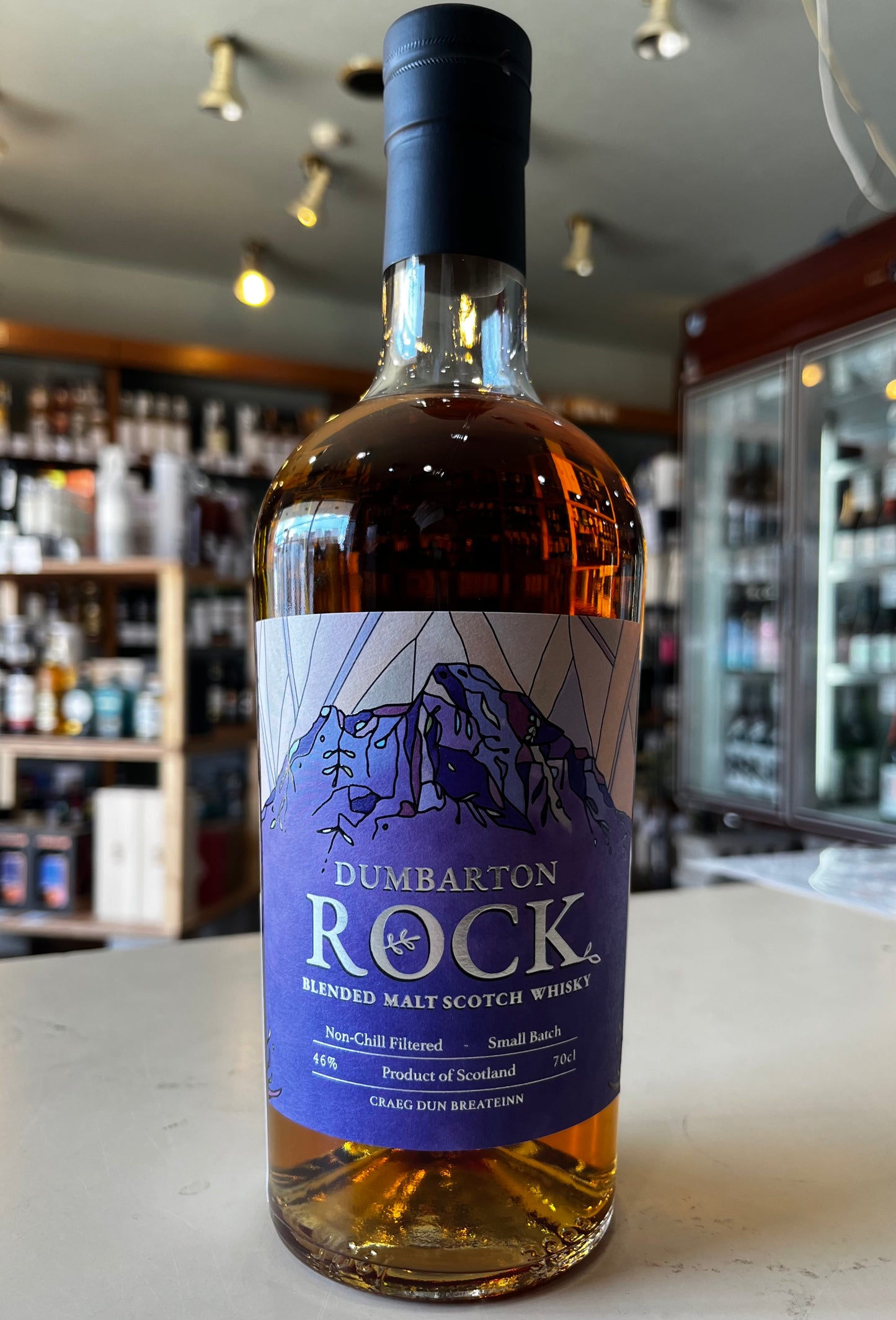 DUMBARTON ROCK BLENDED MALT SCOTCH WHISKY Dràm Mòr ダンバートンロック ブレンデッドモルト スコッチウイスキー