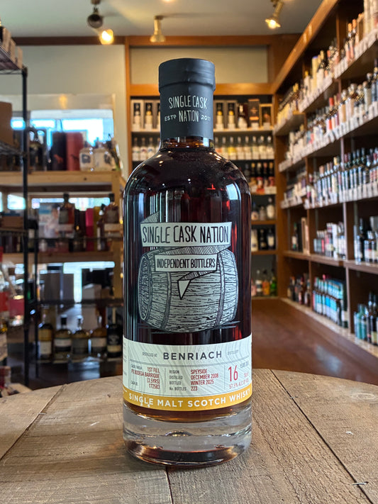 ベンリアック 2008 16年 シングルカスクネーション BENRIACH 2008 16yo SINGLE CASK NATION