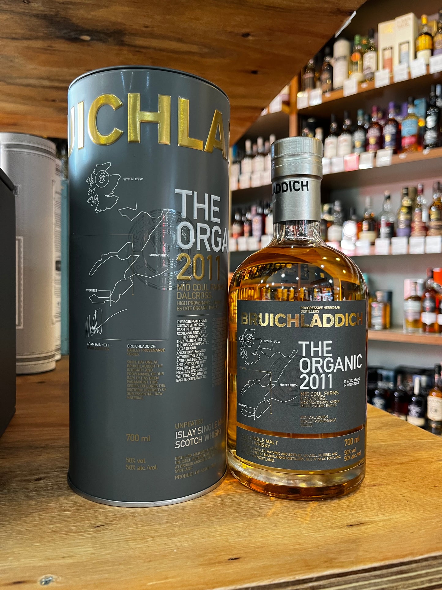 ブルイックラディ ジ オーガニック 2011 BRUICHLADDICH THE ORGANIC 2011 - 北海道根本商店