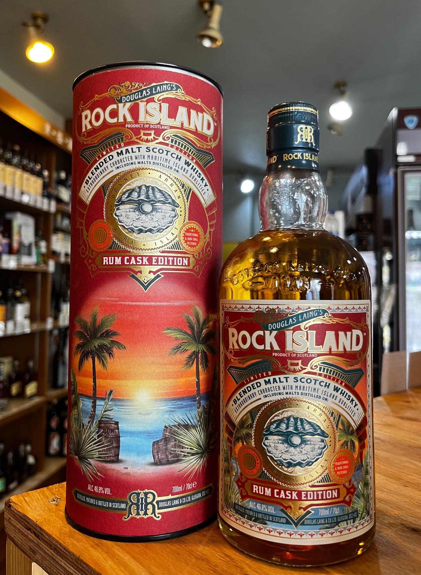 ダグラスレイン ロックアイランド ラムカスクエディション DOUGLAS LAING'S ROCK ISLAND RUM CUSK EDITION