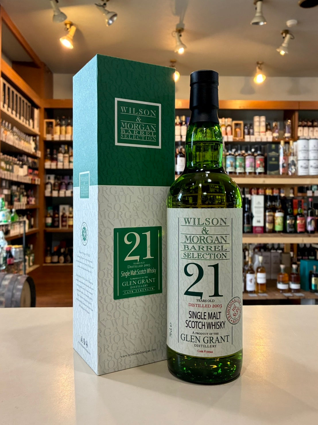 ウィルソン&モーガン バレルセレクション グレングラント 2003 21年 WILSON&MORGAN BARREL SELECTION GLEN GRANT 2003 21yo