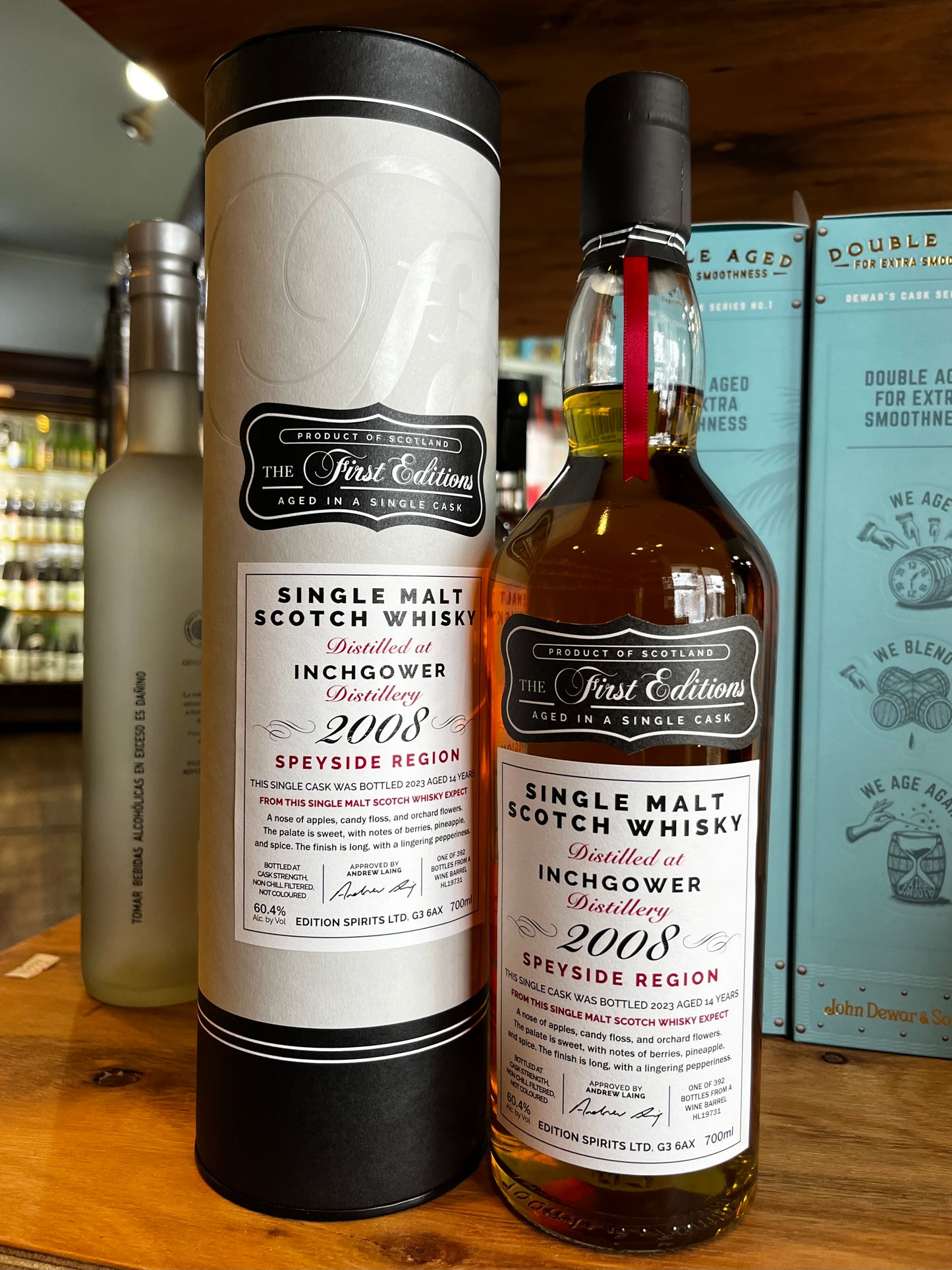 インチガワー 2008 14年 ワインフィニッシュ / エディション スピリッツ ファースト エディションズ INCHGOWER 2008 AGED 14 YEARS WINE BARREL THE First Editions