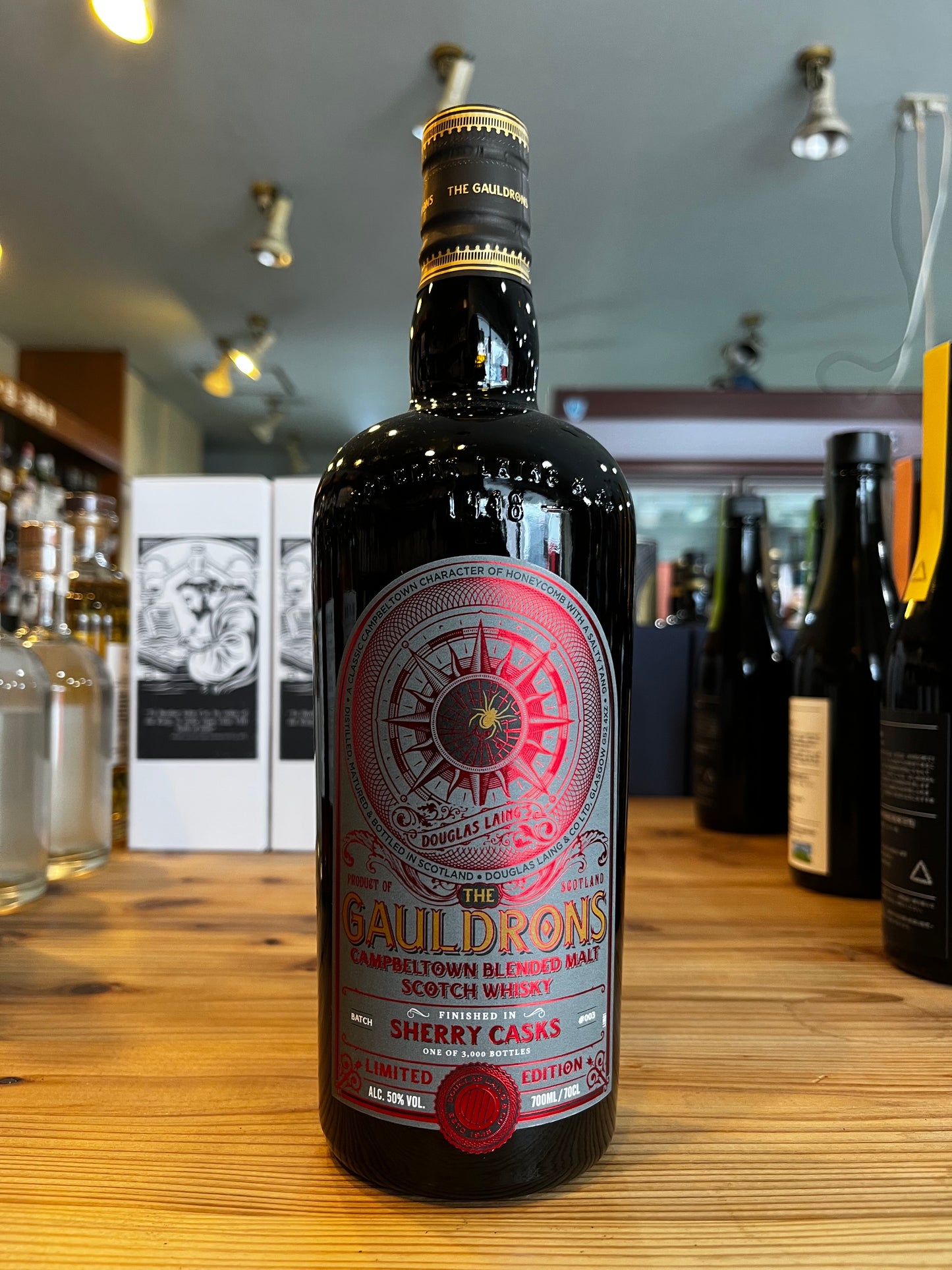 ザ ゴールドロンズ シェリーカスク フィニッシュ #3 / ダグラスレイン ブレンデッドモルト GAULDRONS SHERRYCASKS FINISHED #3