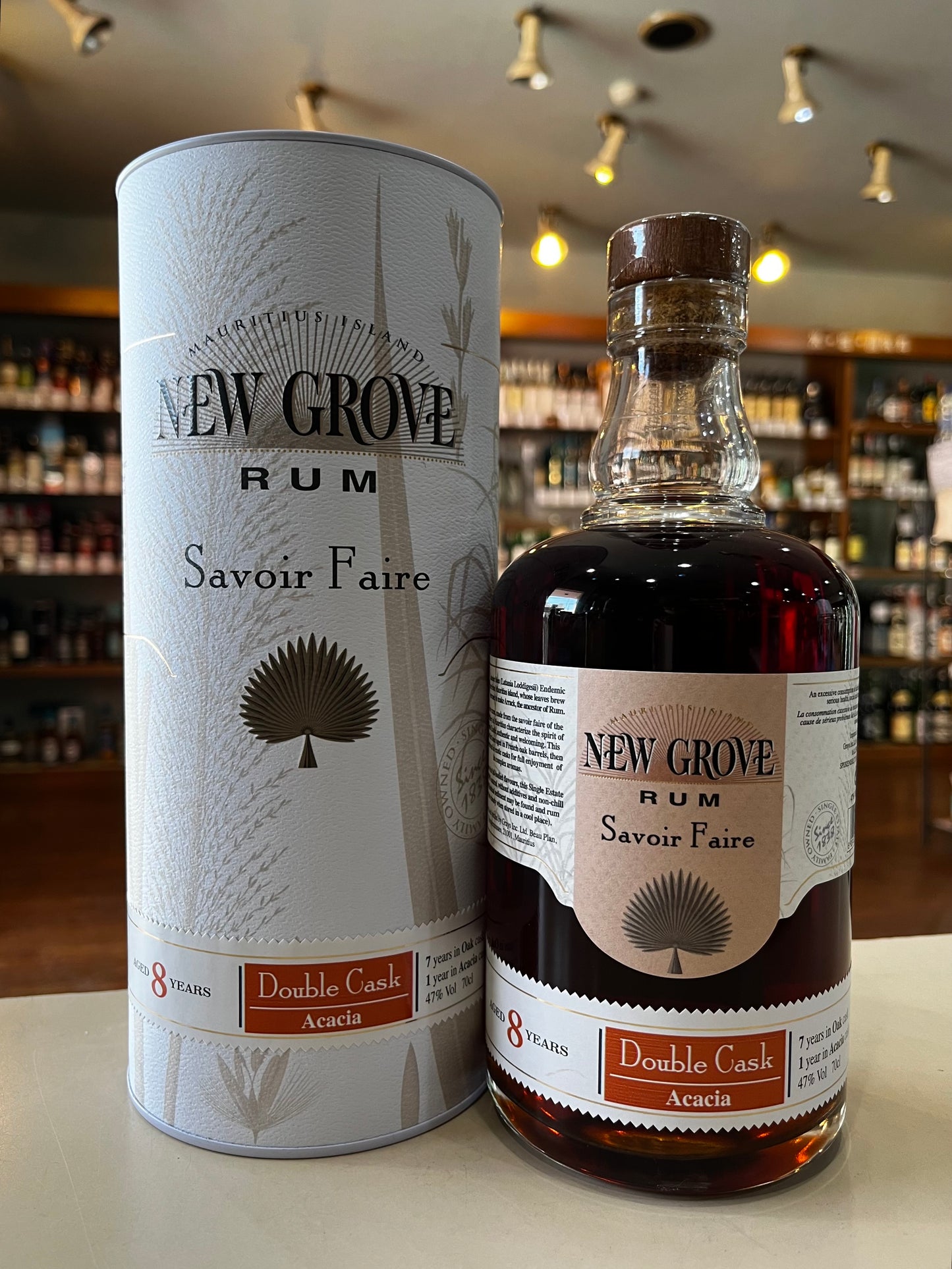 ニュー グローブ 8年 ダブルカスク アカシアフィニッシュ NEW GROVE 2013 8YEARS Whisky cask finish 700ml 46度