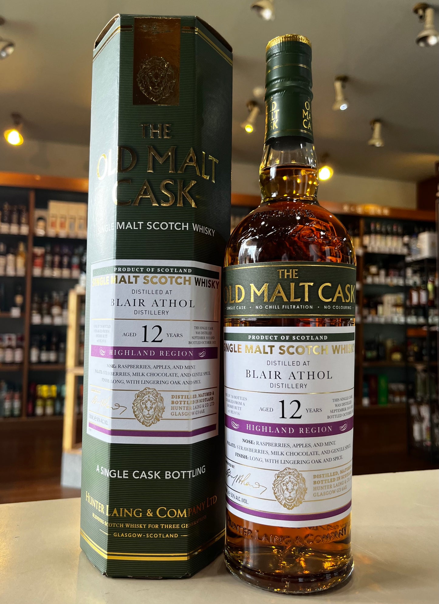 ハンターレイン オールドモルトカスク ブレア アソール 2010 12年 シェリーフィニッシュ HUNTER LAING OLD MALT CASK BLAIR ATHOL 12YEARS 2010 SHERRY
