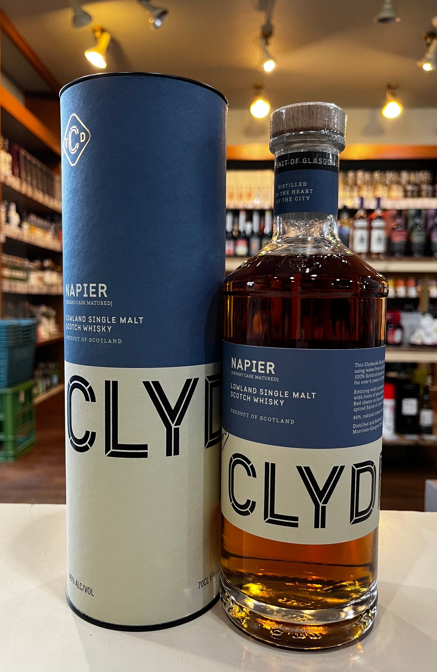 THE CLYDESIDE NAPIER matured in 1st Fill Oloroso Sherry cask クライドサイド ナピア
