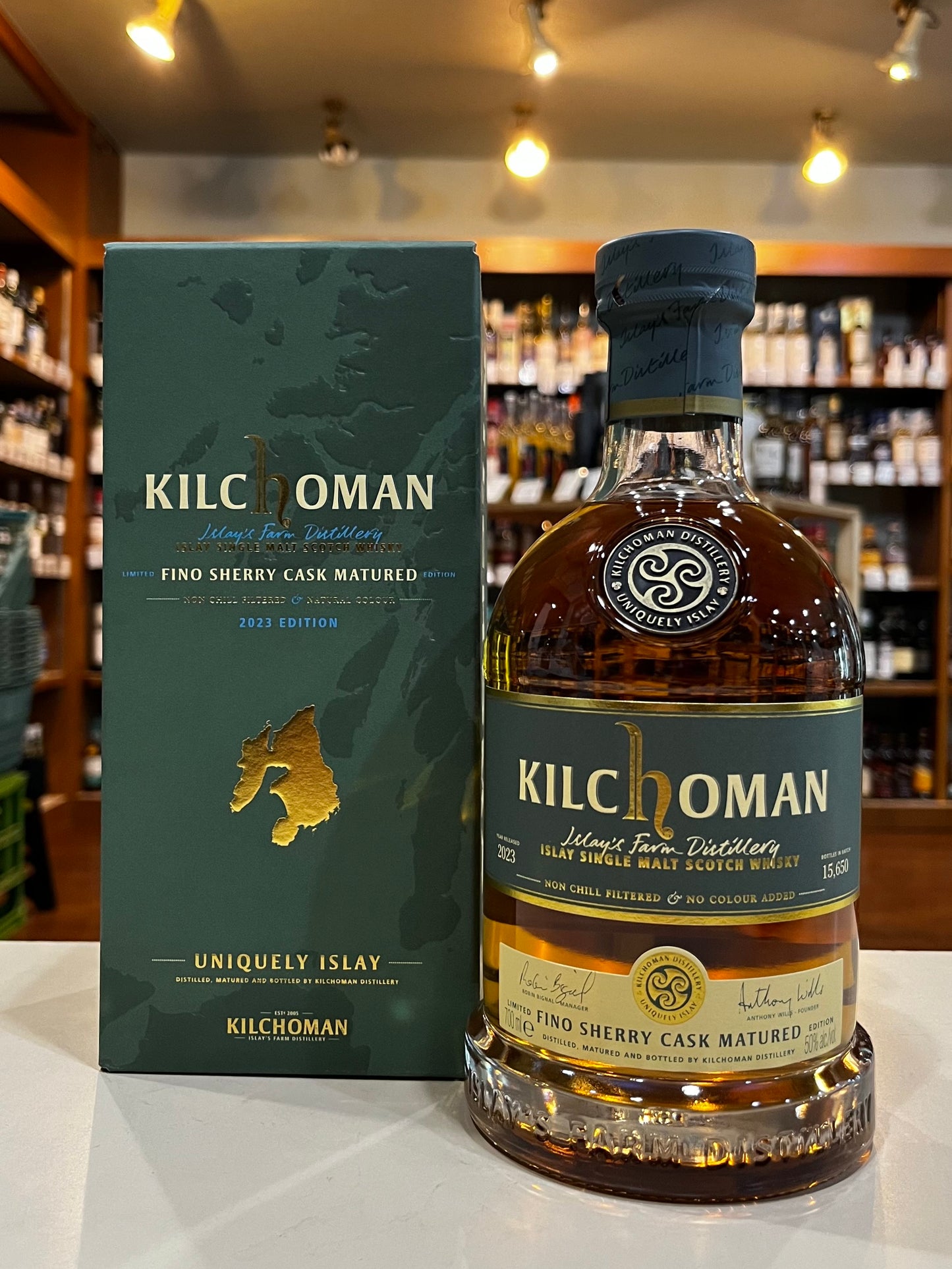 キルホーマン フィノシェリーカスク KILCHOMANN FINO SHERRY CASK MATURED
