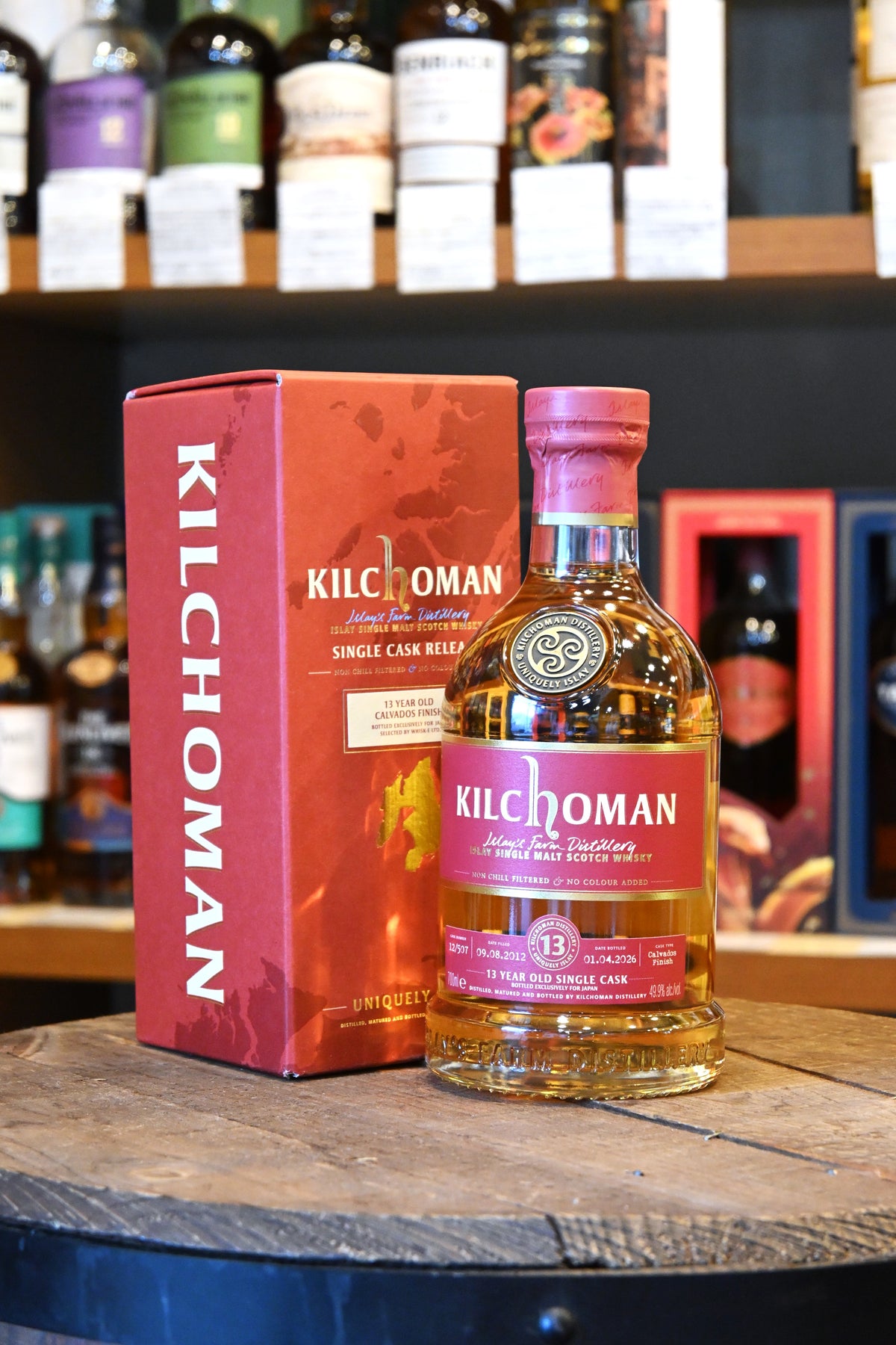 キルホーマン2012 13年 カルヴァドスカスクフィニッシュ BOTTLED EXCLUSIVELY FOR JAPAN