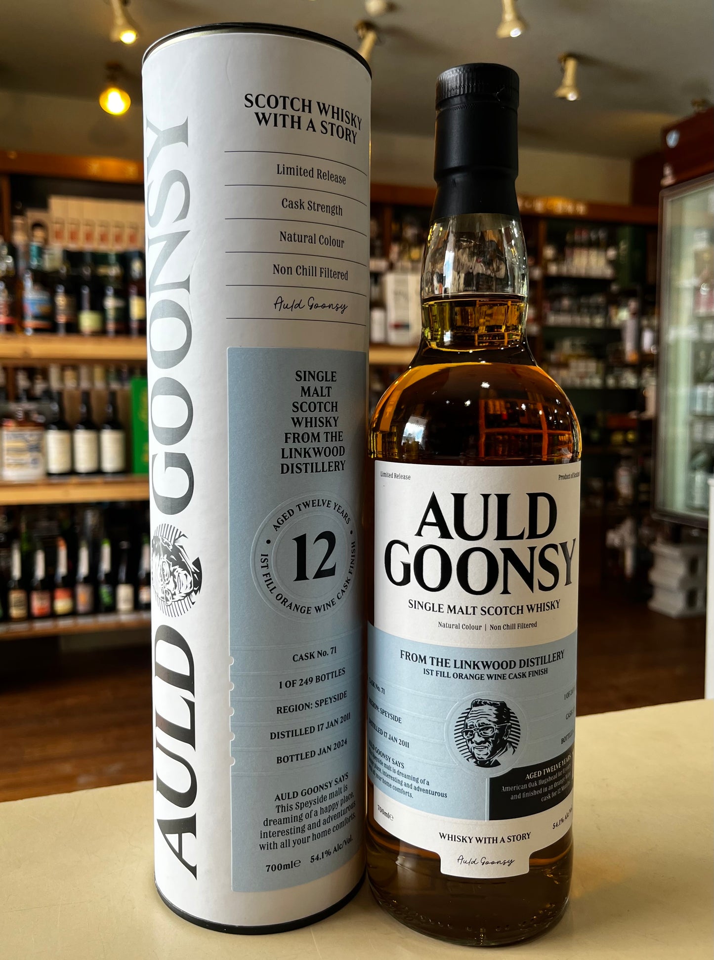 オールドグーンシーズモルト リンクウッド 12年 AULD GOONSY LINKWOOD AGED 12 YEARS