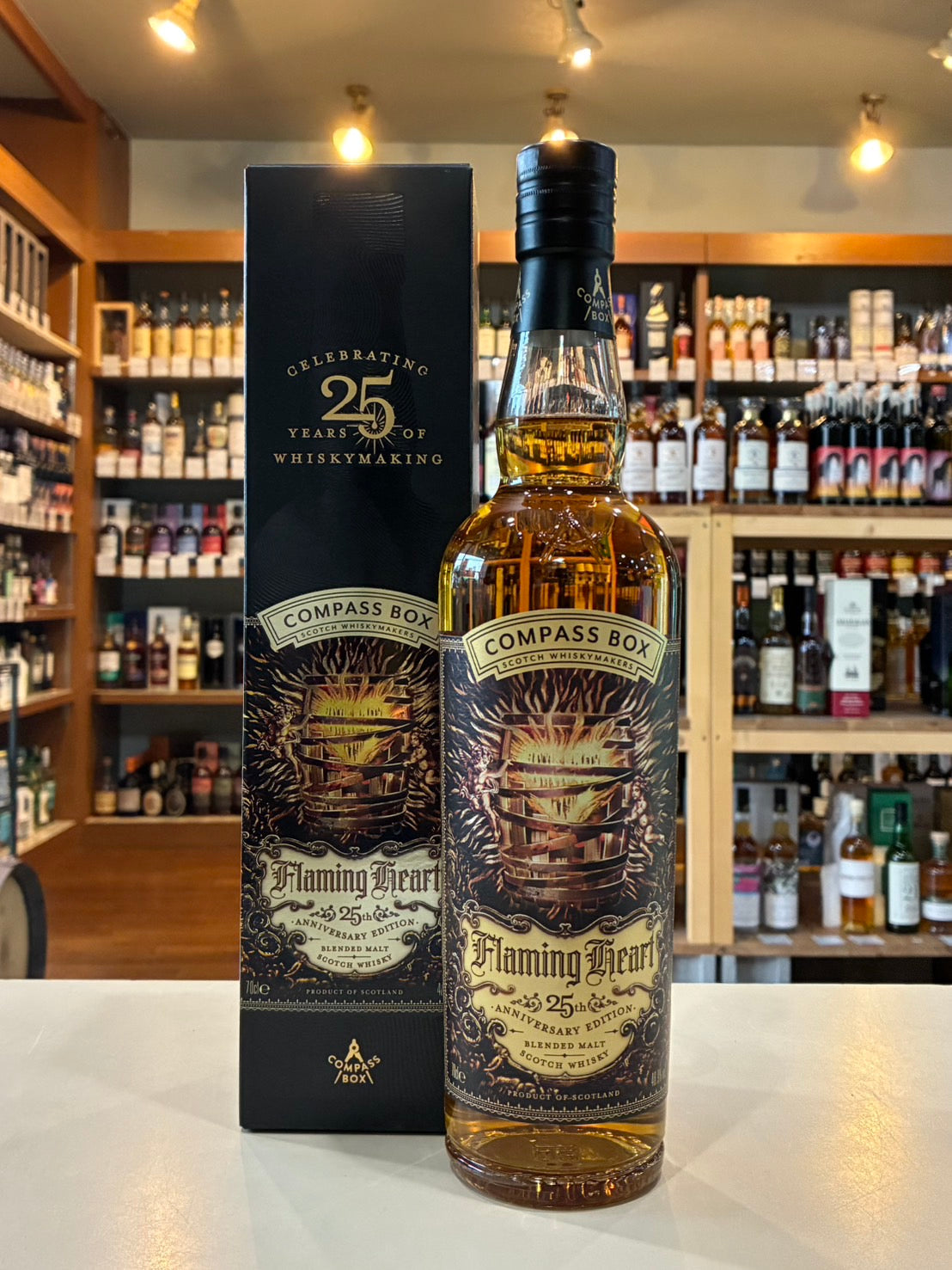 コンパスボックス フレイミングハート 25周年アニバーサリーエディション 48.9度 COMPASS BOX FLAMING HEART 25th ANNIVERSARY EDITION