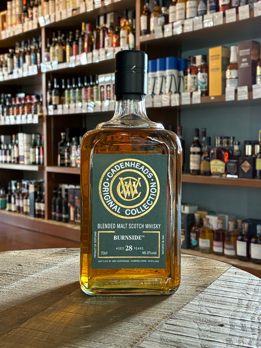 ケイデンヘッド オリジナルコレクション バーンサイド 28年  CADENHEAD’S ORIGINAL COLLECTION BURNSIDE 28yo
