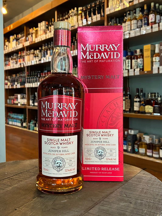 マーレイ マクダヴィッド  ミステリーモルト ジュニパーヒル 2015 9年 MURRAY MCDAVID JUNIPER HILL 2015 AGED 9 YEARS