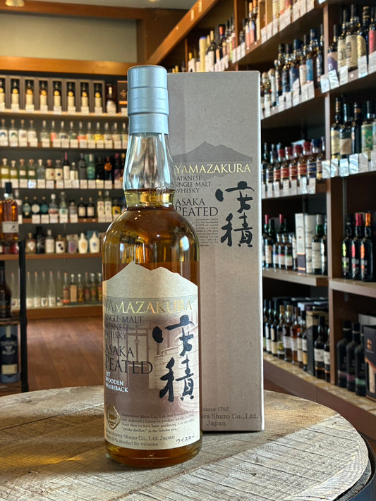 YAMAZAKURA シングルモルト 安積 ピーテッド ファーストウッデンバック Yamazakura Asaka Peated 1st Wooden Washback