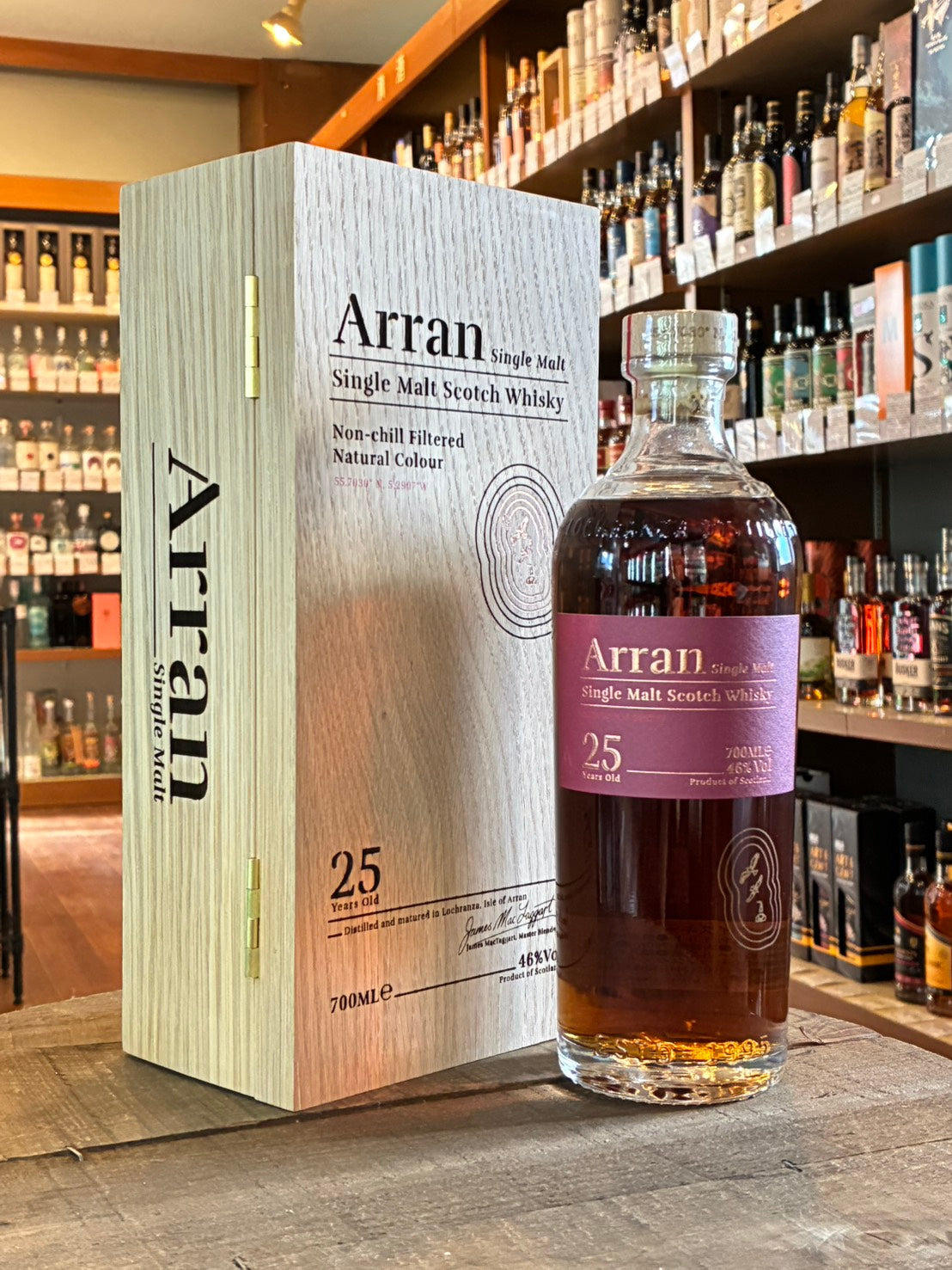 アラン モルト 25年 シェリーホグスヘッド ARRAN MALT 25yo – 北海道