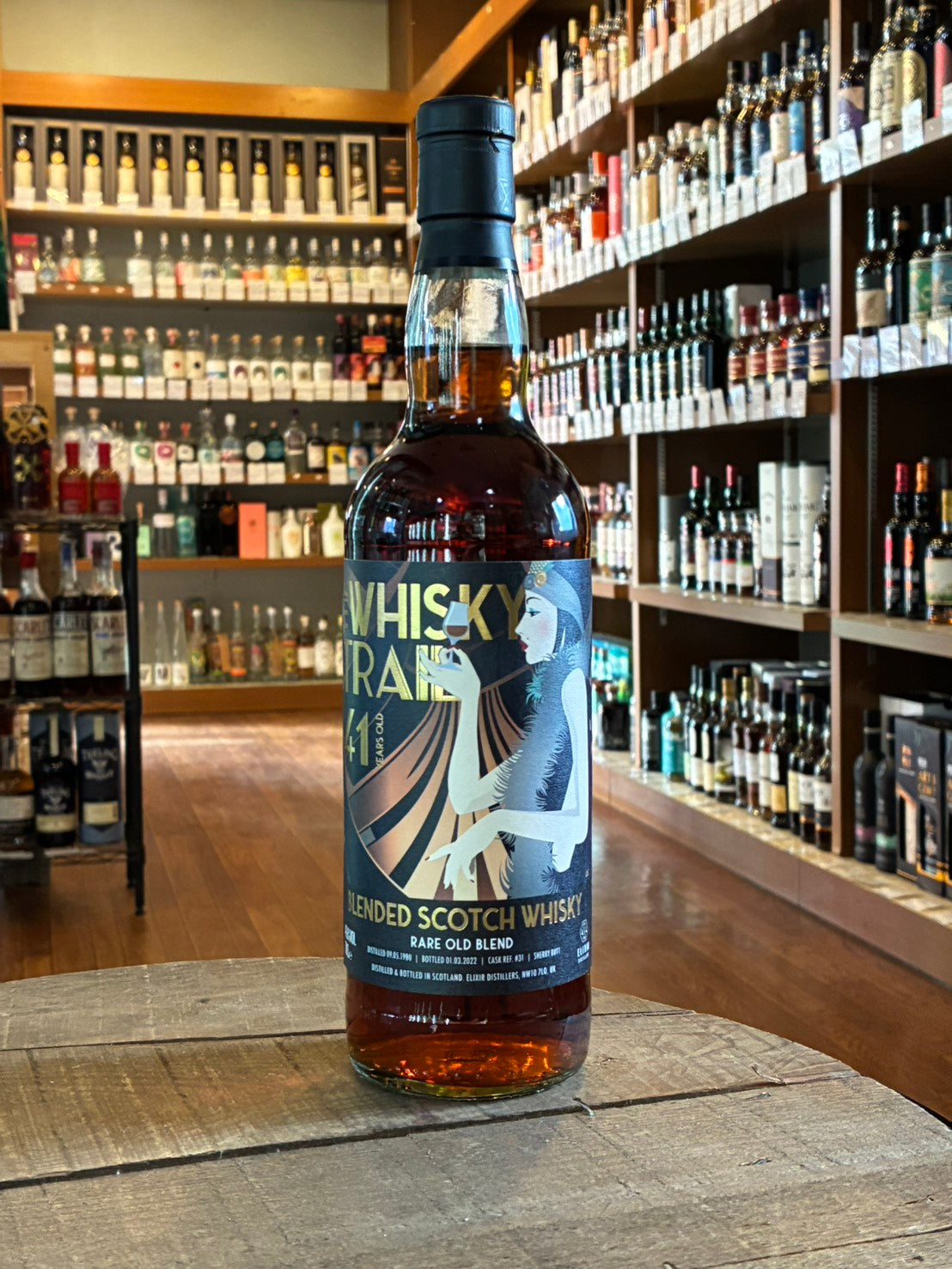 ウィスキートレイル レアオールドブレンド 1980 41年 シェリーバット WHISKY TRAIL RARE OLD BLEND 1980 41yo