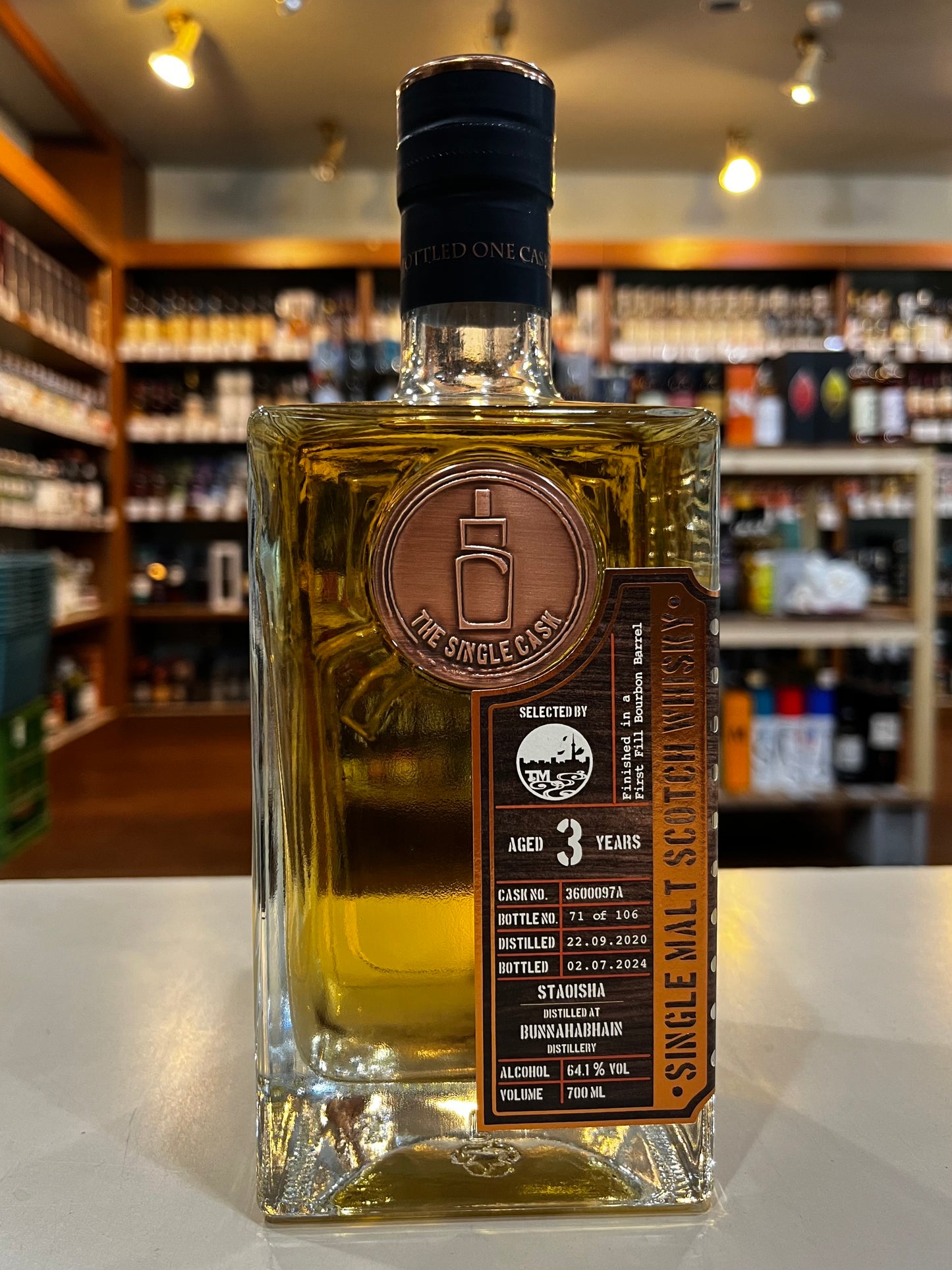 ストイーシャ 3年 2020 STAOISHA AGED 3 YEARS THE SINGLE CASK