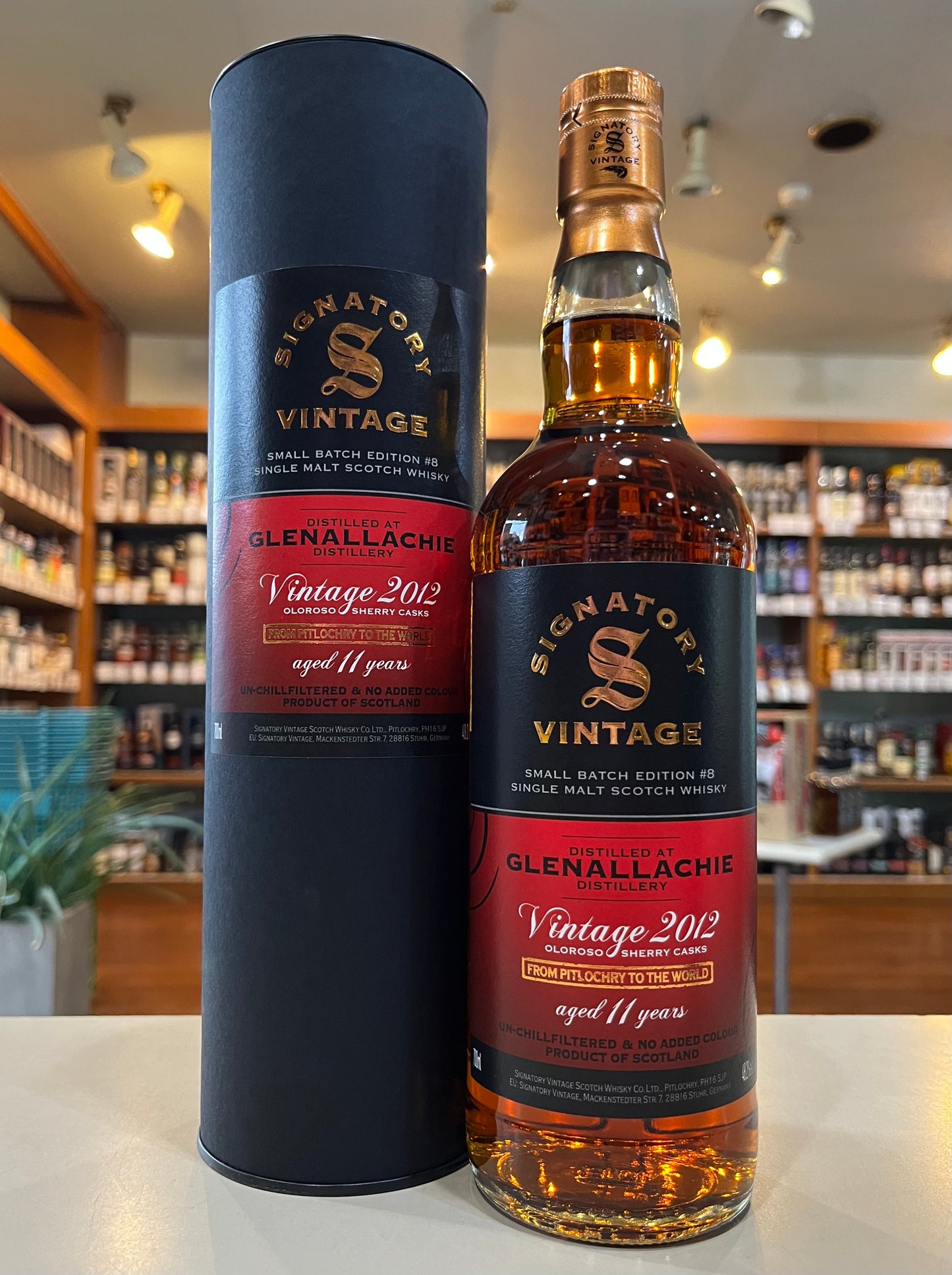 グレンアラヒー 2012 11年 スモールバッチ シグナトリーヴィンテージ GLENALLACHIE 2012 aged 11 years SMALL BATCH SIGNATORY VINTAGE