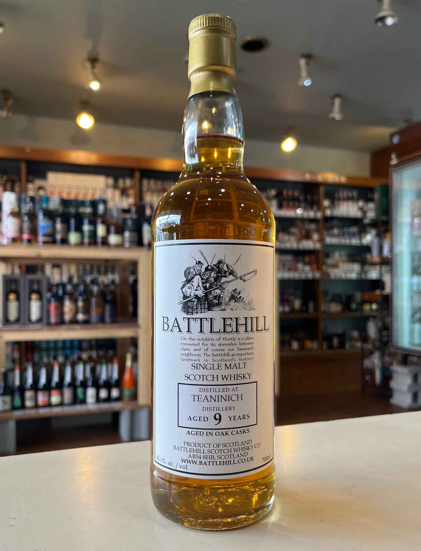 バトルヒル ティーニニック 9年 2015 BATTLEHILL TEANINICH AGED 9YEARS 2015