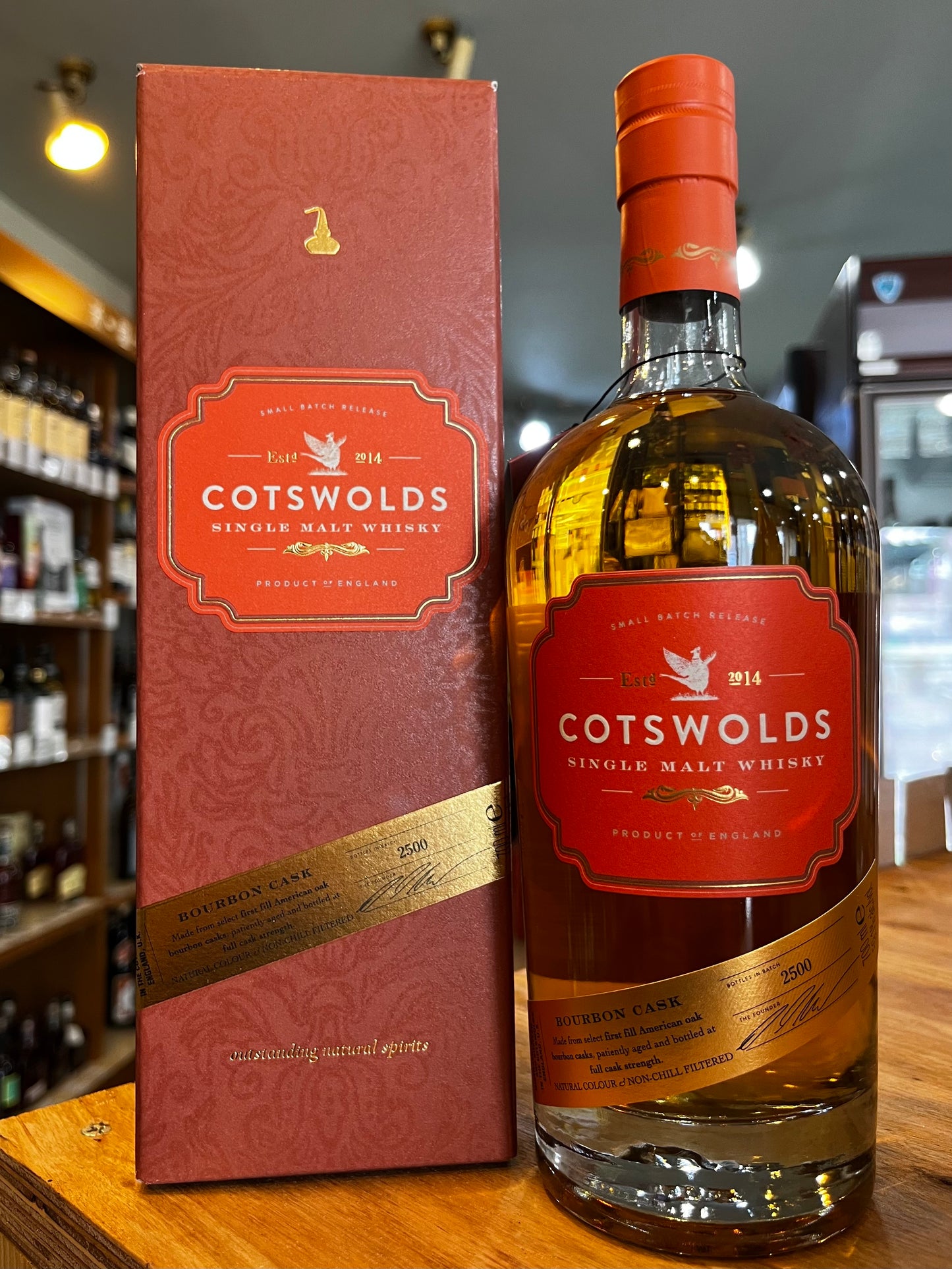 コッツウォルズ シングルモルトウイスキー バーボンカスク COTSWOLDS SINGLE MALT BOURBON CASK