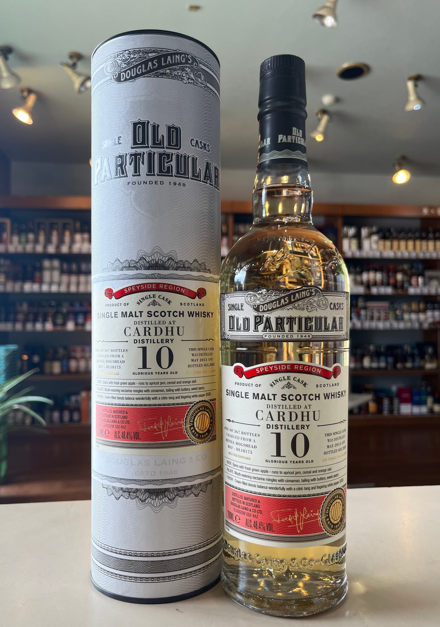 OLD PARTICULAR CARDHU 10 YEARS OLD ダグラスレイン オールドパティキュラー カーデュ 10年 2013