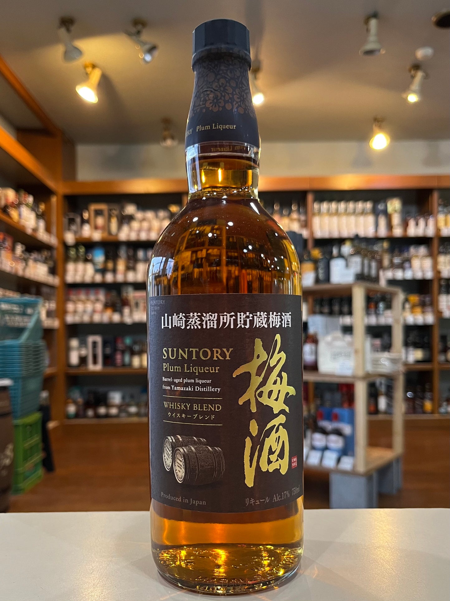 サントリー梅酒 〈⼭崎蒸溜所貯蔵梅酒〉 ウイスキーブレンド SUNTORY Plum Liqueur WHISKY BLEND