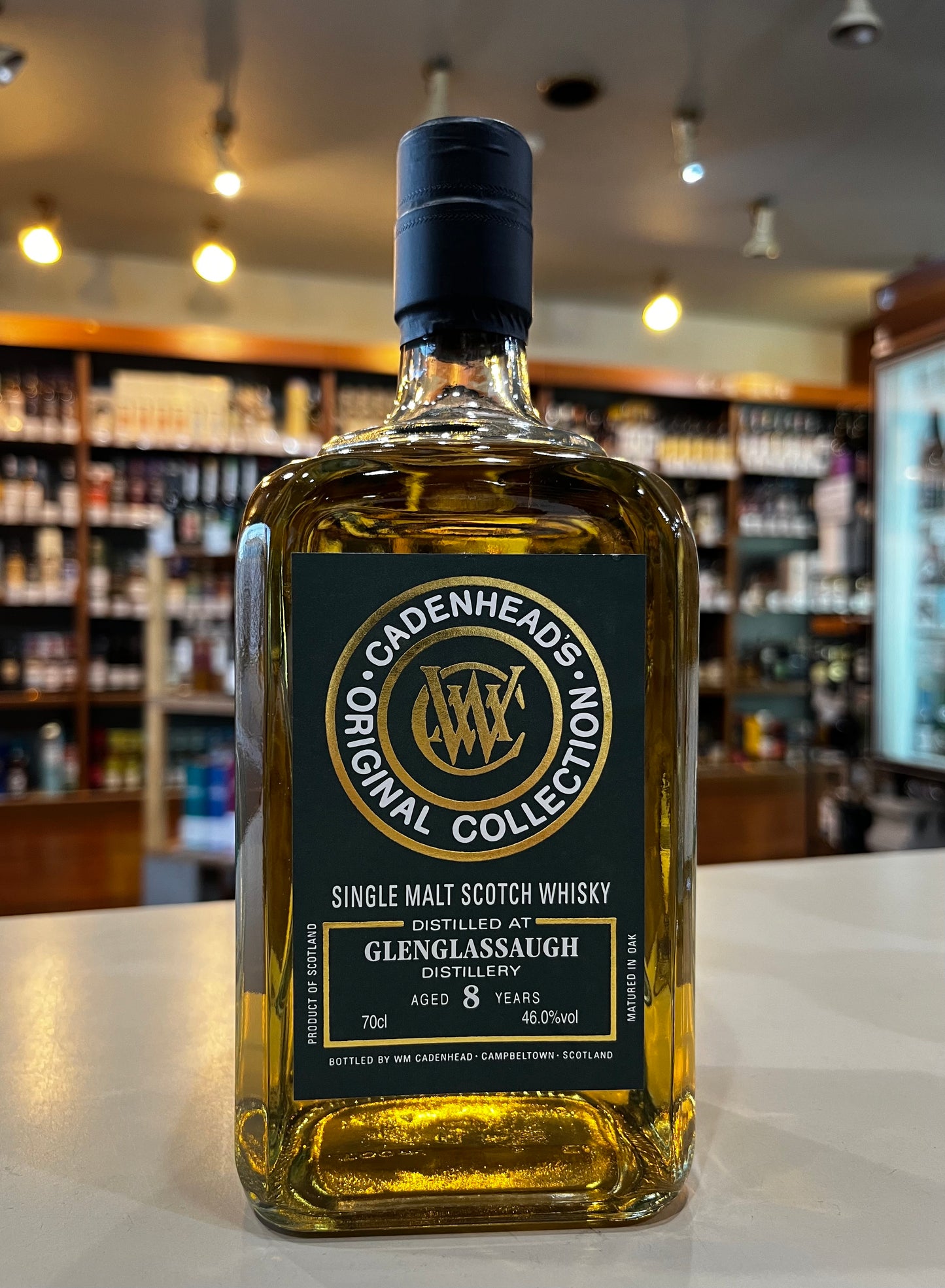 CADENHEAD ORIGINAL COLLECTION GLENGLASSAUGH AGED 8 YEARS ケイデンヘッド オリジナルコレクション グレングラッサ 8年