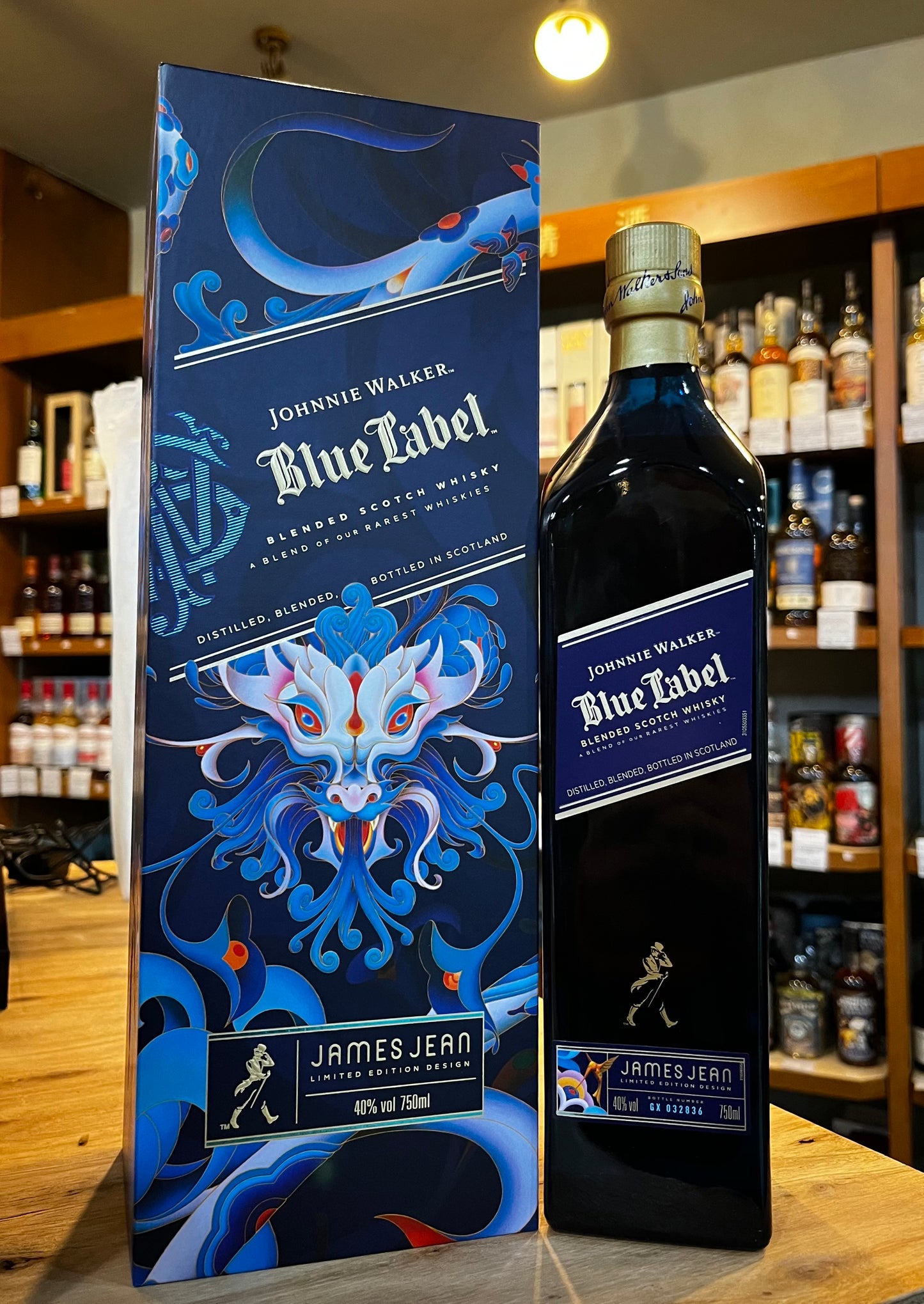 ジョニーウォーカー ブルーラベル イヤーオブザドラゴン JOHNNIE WALKER BLUE LABEL YEAR OF THE DRAGON - 北海道根本商店
