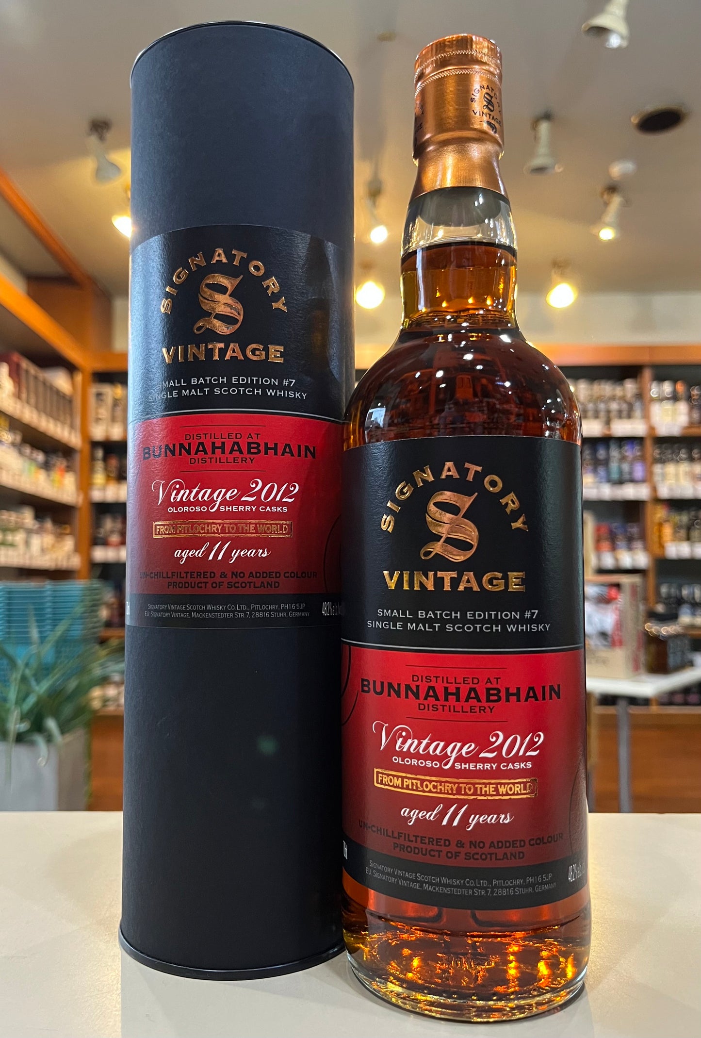 ブナハーブン 2012 11年 スモールバッチ シグナトリーヴィンテージ BUNNAHABHAIN 2012 aged 11 years SMALL BATCH SIGNATORY VINTAGE