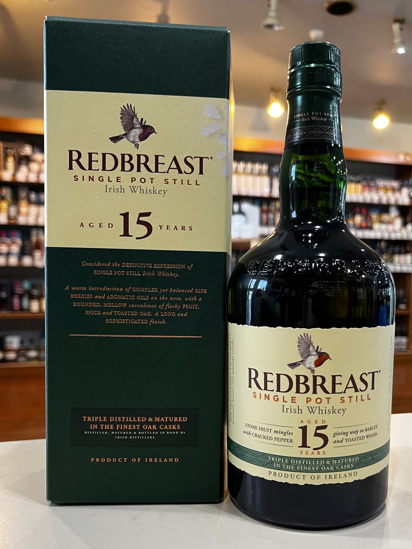 レッドブレスト 15年 RED BREAST AGED 15 YEARS