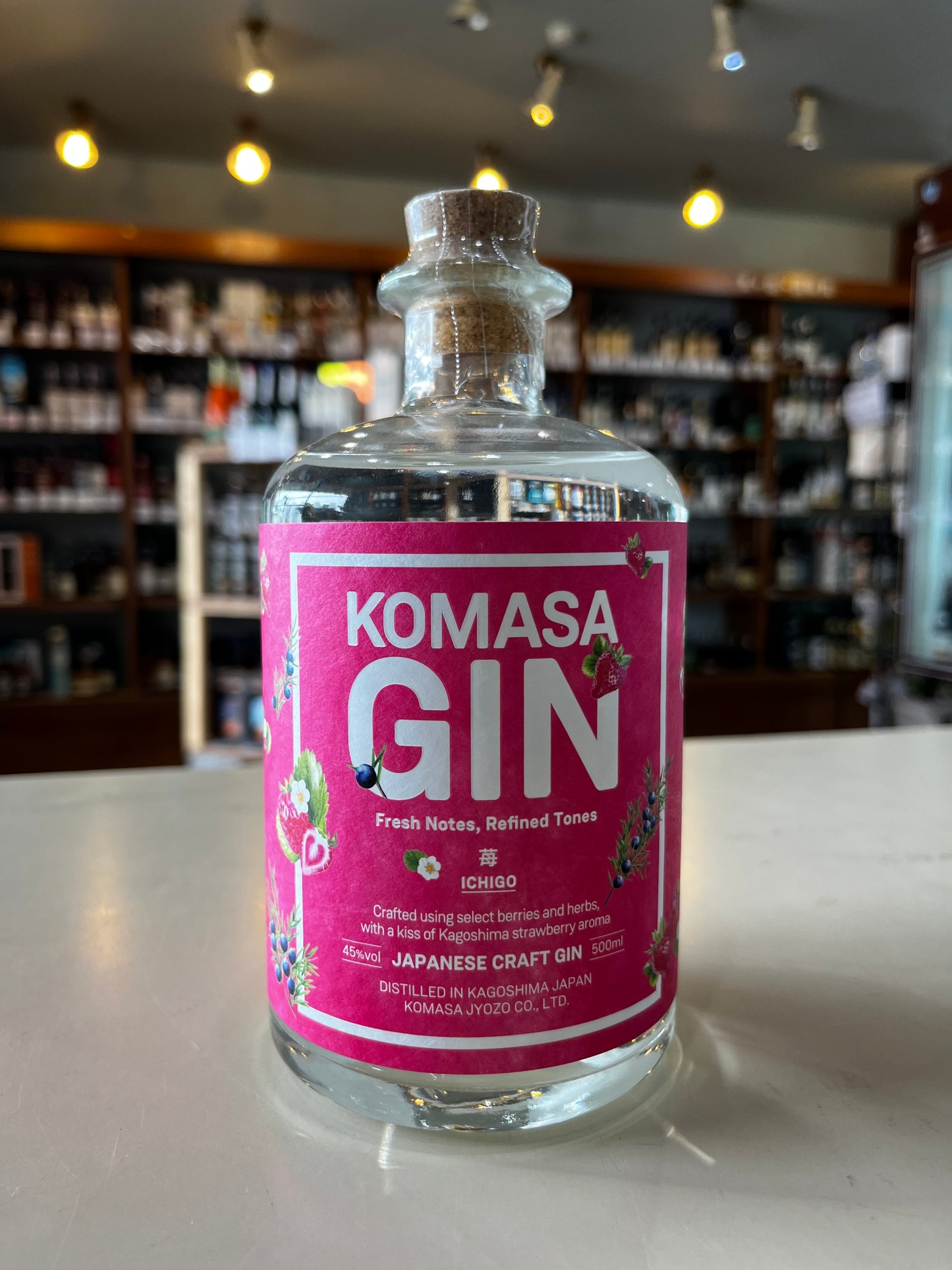 KOMASA GIN ICHIGO 小正醸造 苺 500ml
