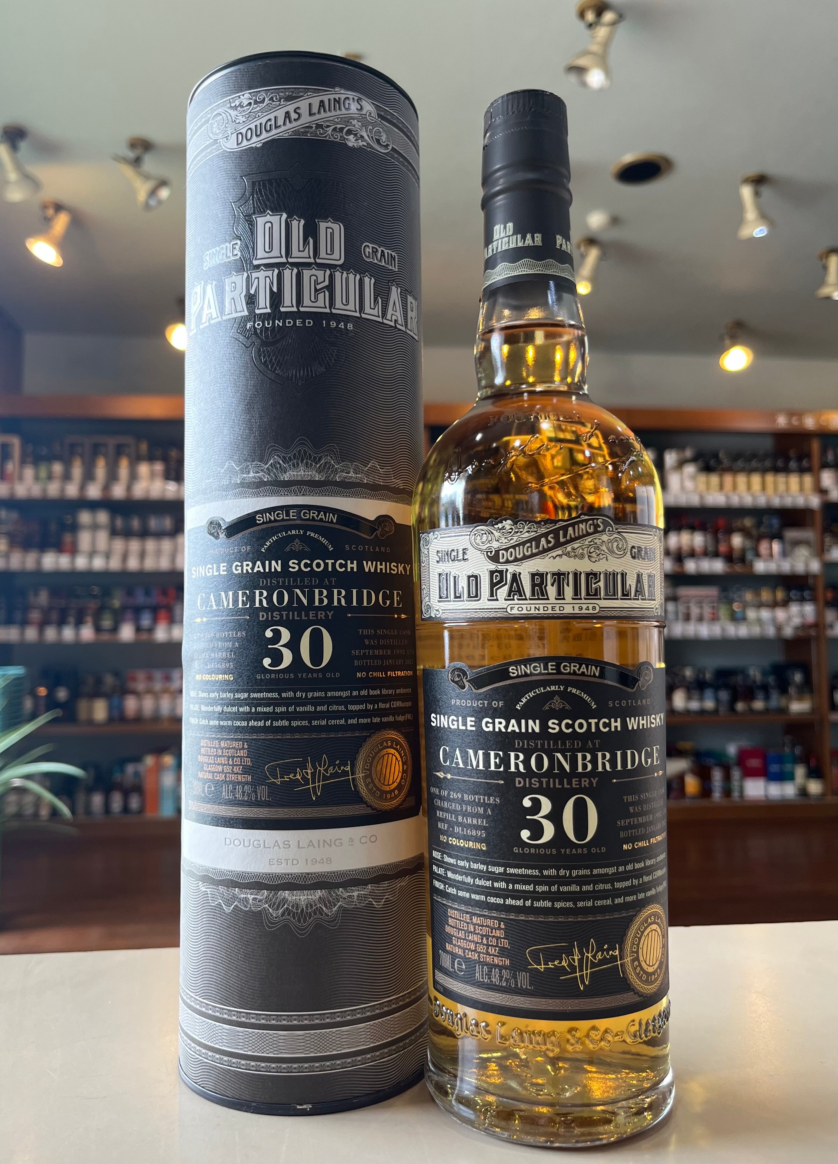 OLD PARTICULAR CAMERONBRIDGE 30 YEARS OLD ダグラスレイン オールドパティキュラー キャメロンブリッ –  北海道根本商店