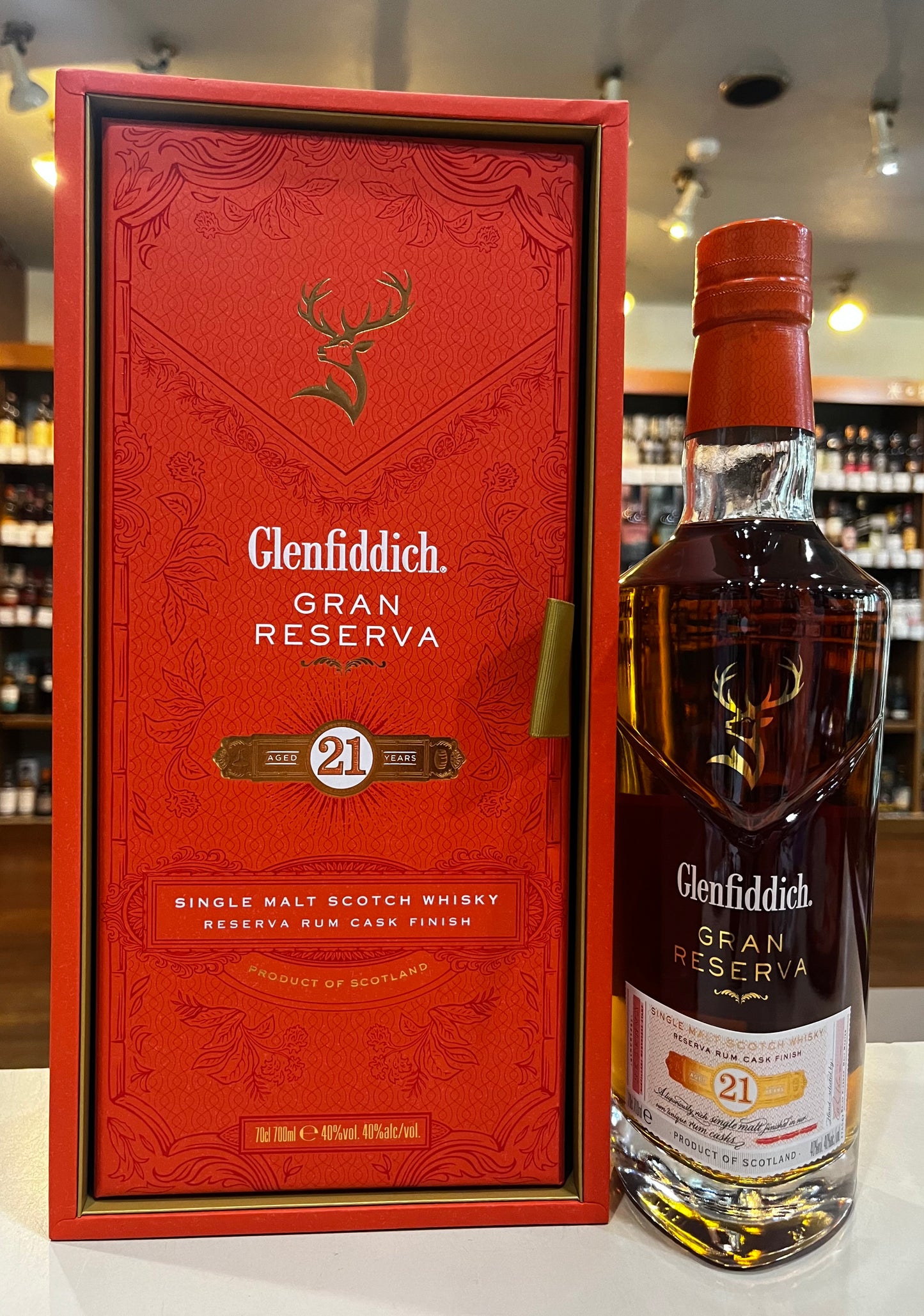 グレンフィディック21年 グランレゼルヴァ Glenfiddich GRAN RESERVA AGED 21 YEARS