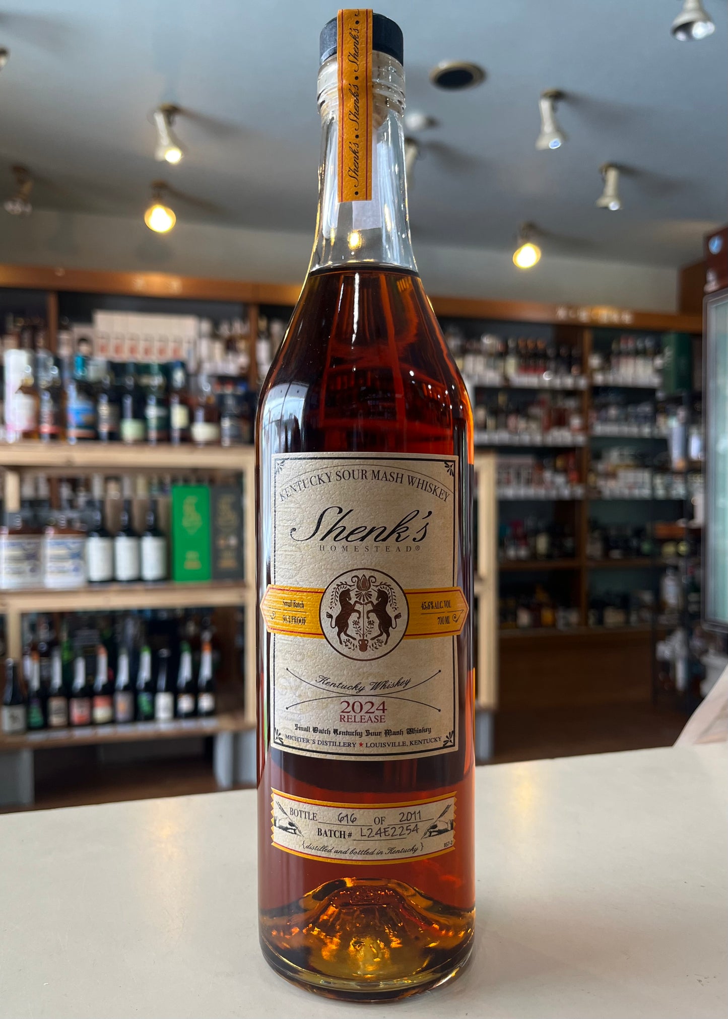 シェンクズ ホームステッド サワーマッシュウイスキー Shenk`s HOMESTEAD Sour Mash Whisky