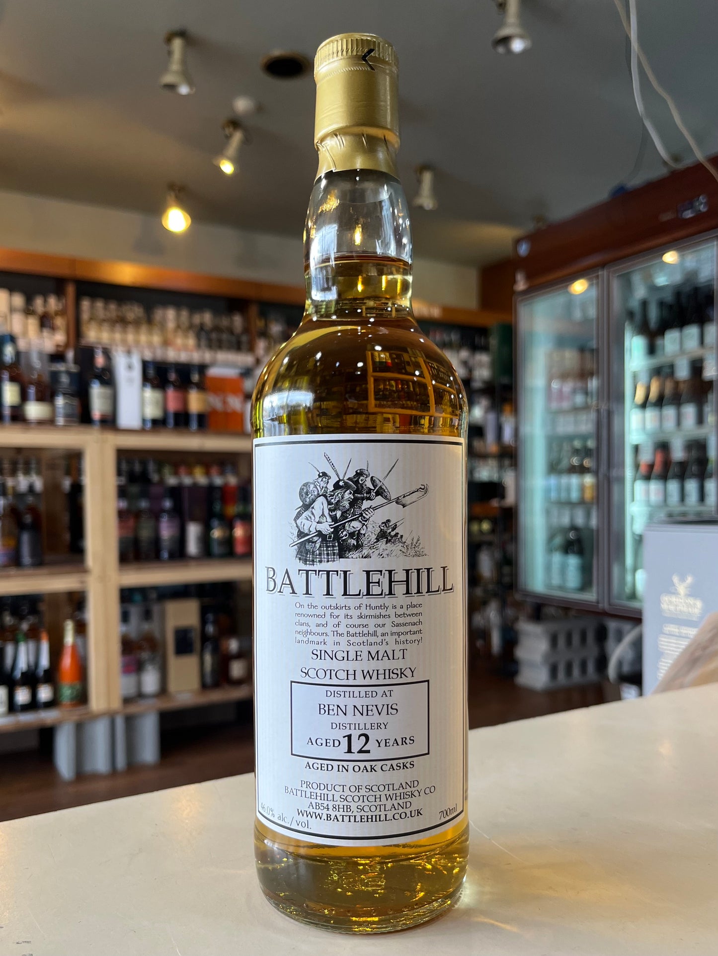 バトルヒル ベンネヴィス 12年 2012 BATTLEHILL BEN NEVIS AGED 12 YEARS