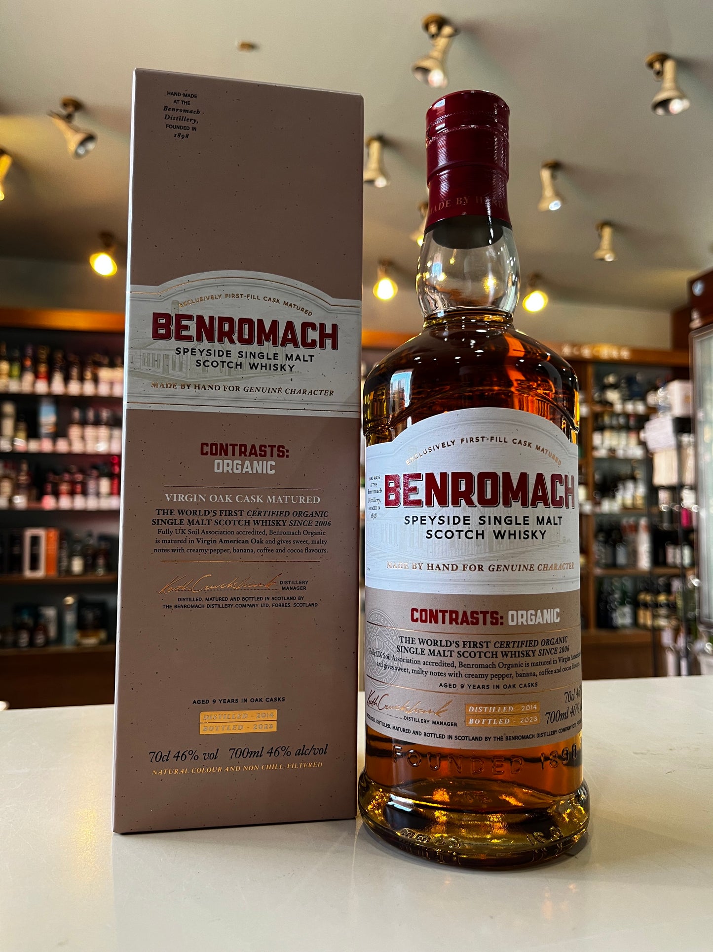 ベンロマック オーガニック 2014/2023 BENROMACH ORGANIC 2014/2023