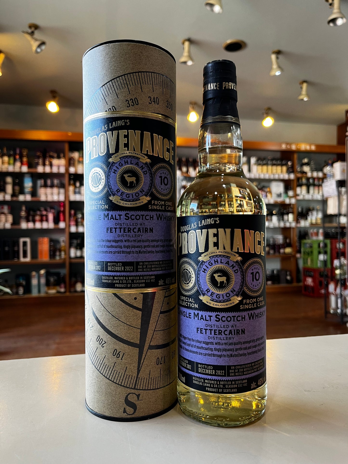DOUGLAS LAING`S Provenance Fettercairn 2012 AGED 10 YEARS ダグラスレイン プロベナンス・フェッターケアン2012/10年