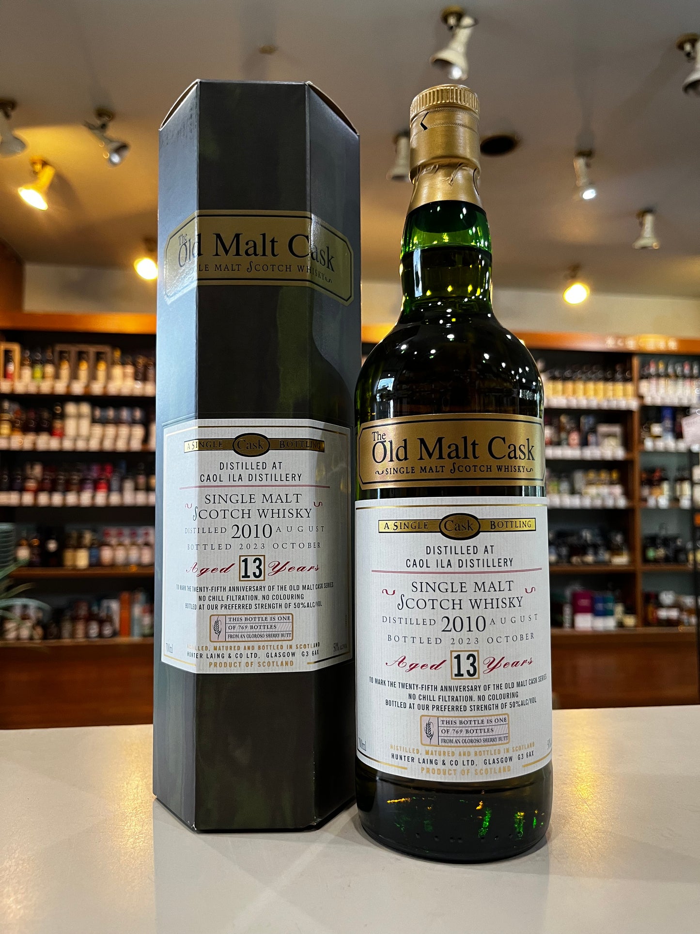 カリラ 2010 13年 シェリー / ハンターレイン オールド・モルト・カスク 25周年記念 CAOL ILA 2010 Aged 13 Years The Old Malt Cask 25 Anniversary