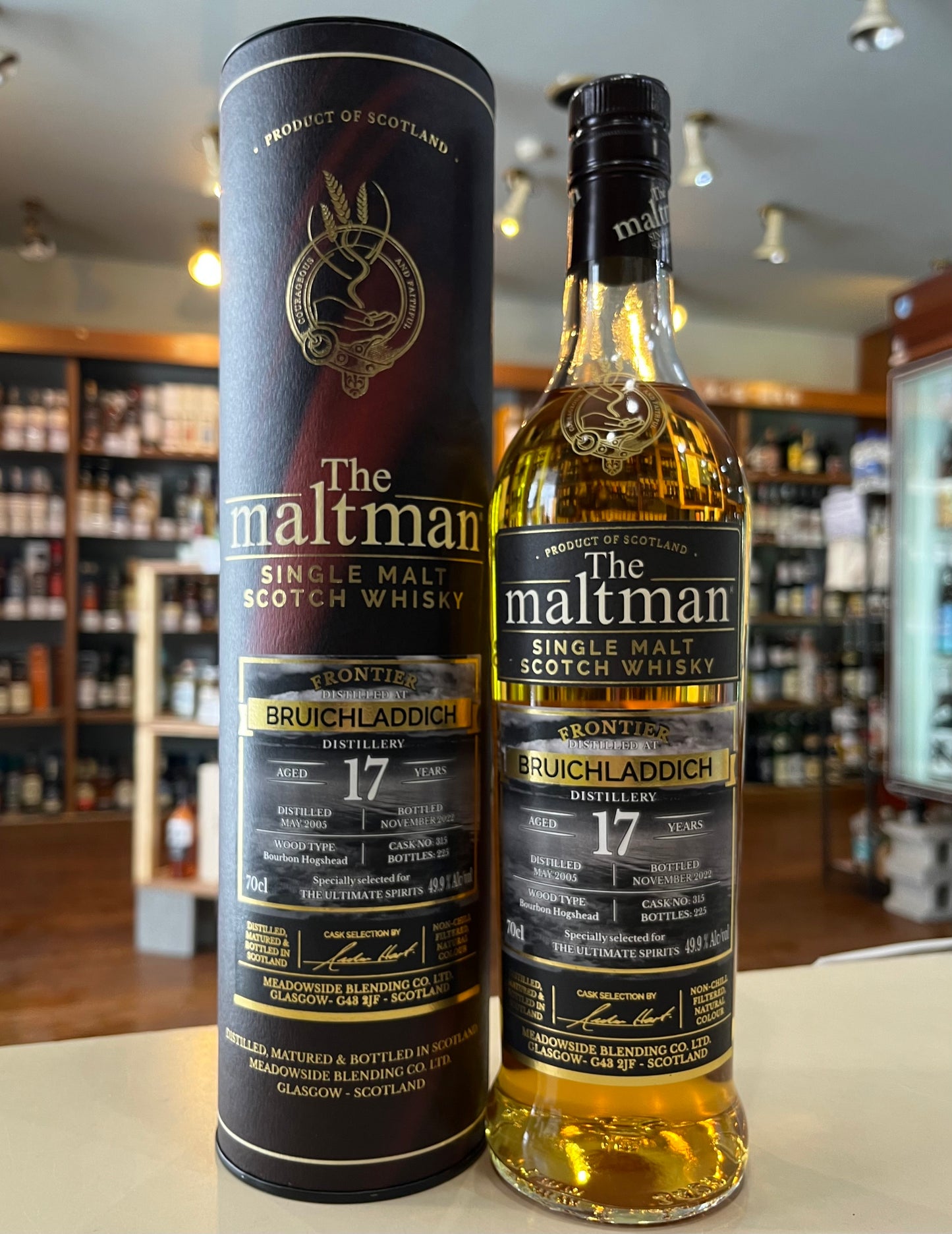 モルトマン フロンティア ブルイックラディ2005 17年 バーボンホグスヘッド The maltman FRONTIER BRUICHLADDICH AGED 17 YEARS Bourbon Hogsged