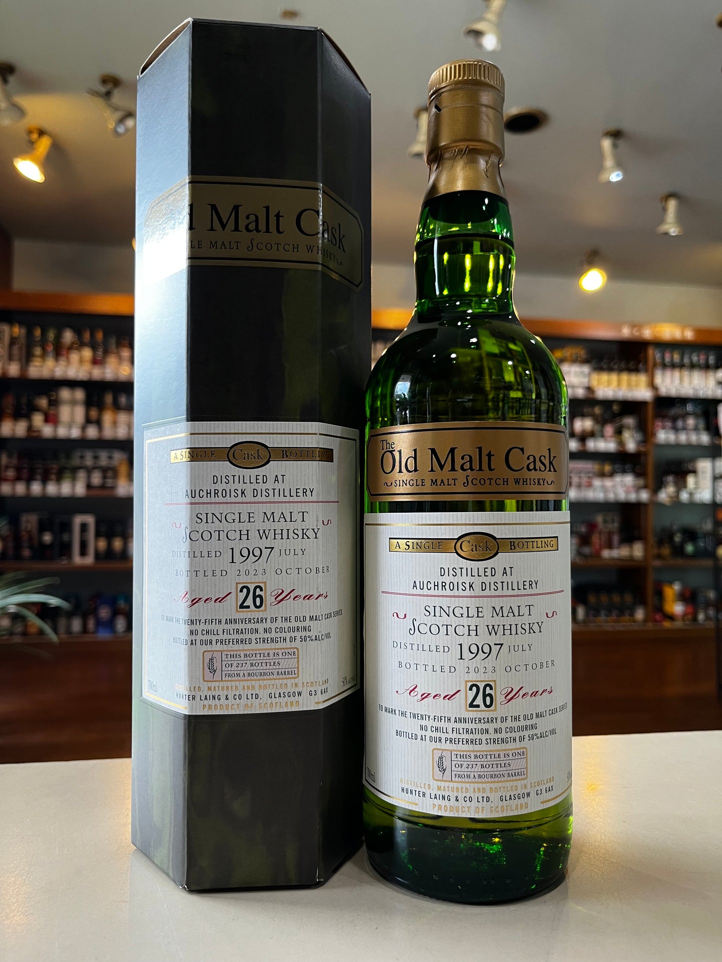 オスロスク 1997 26年 / ハンターレイン オールド・モルト・カスク 25周年記念 AUCHROISK 1997 Aged 26 Years The Old Malt Cask 25 Anniversary
