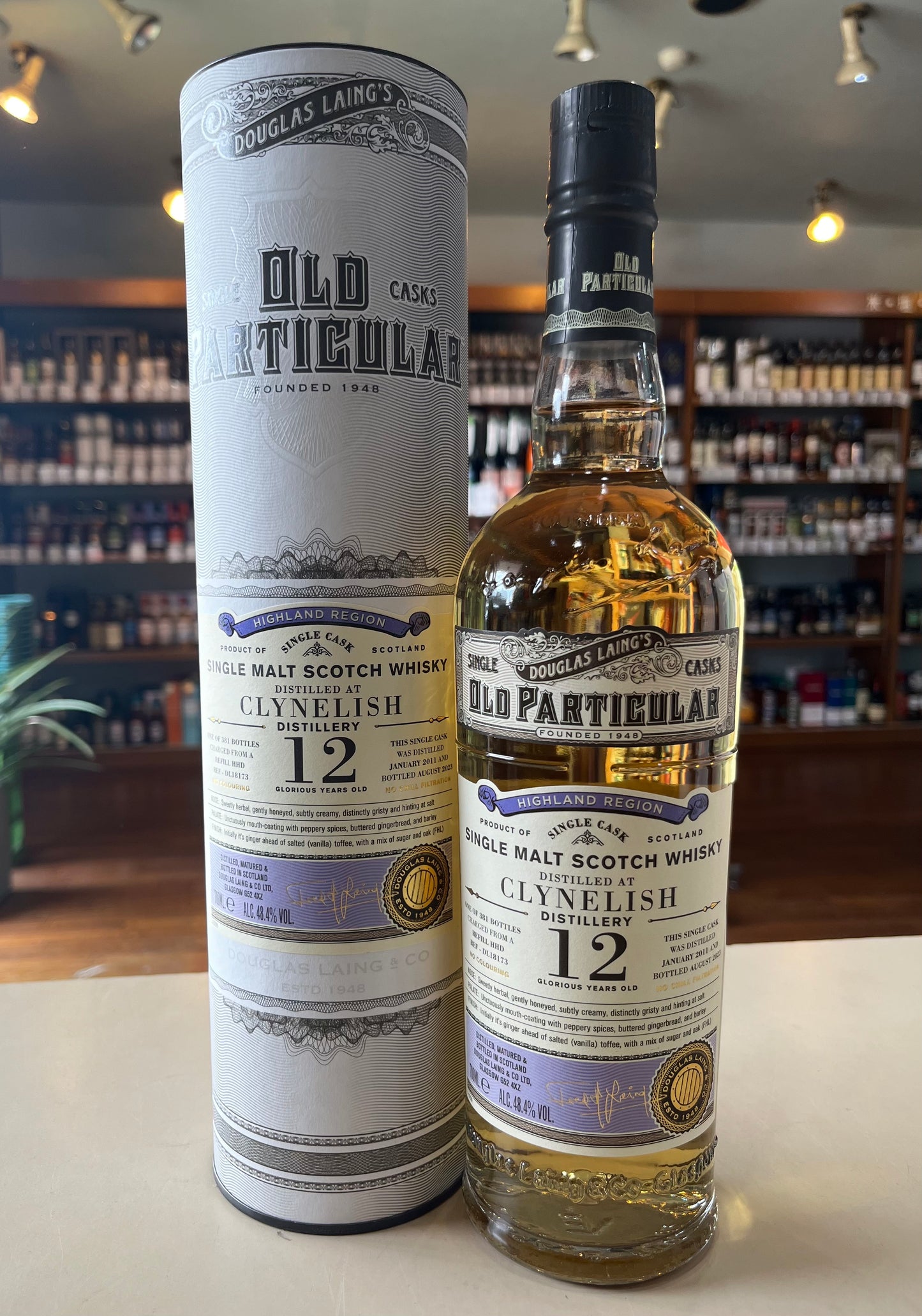 OLD PARTICULAR CLYNELISH 12 YEARS OLD ダグラスレイン オールドパティキュラー クライヌリッシュ 12年 2011
