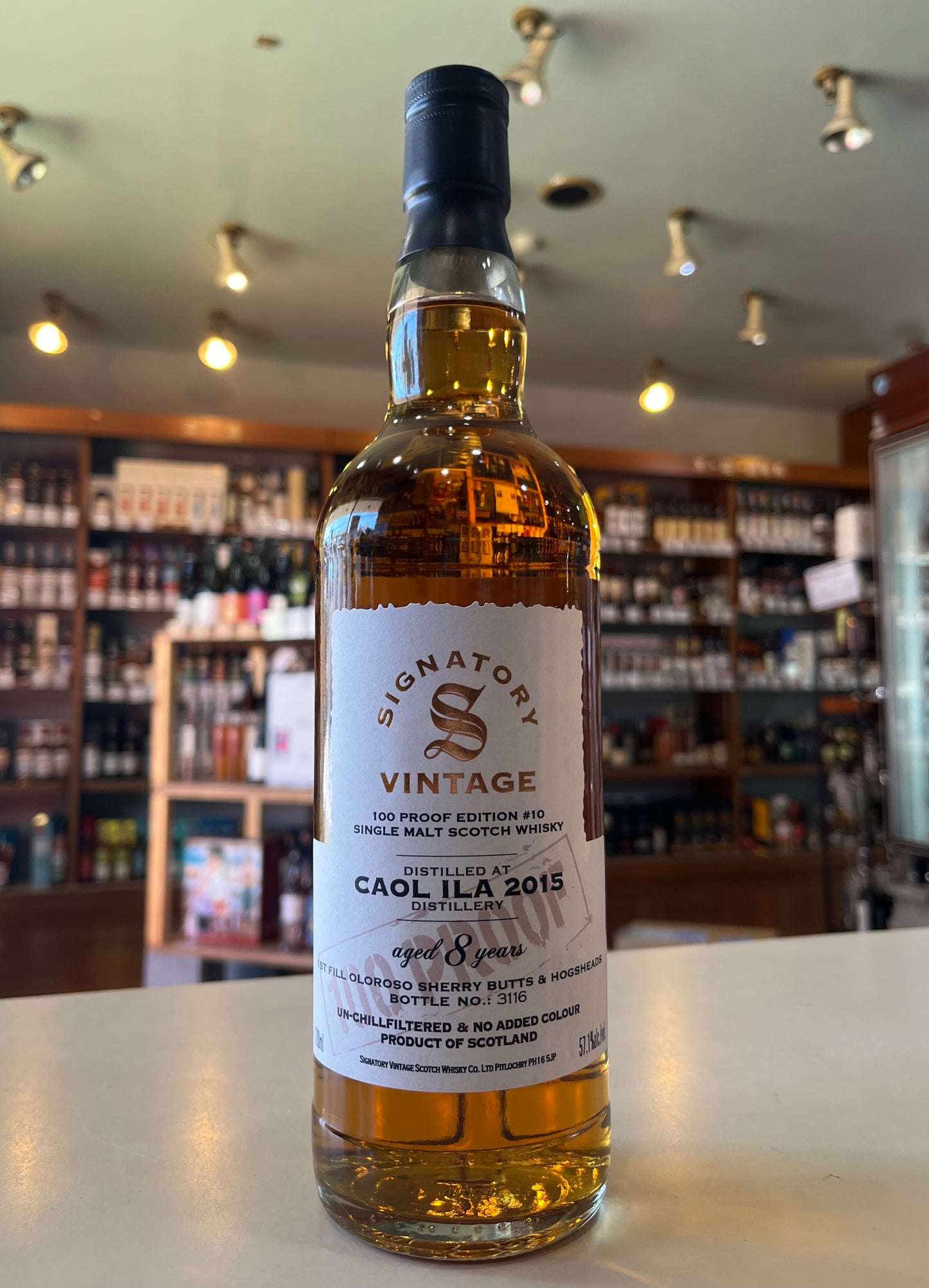 カリラ 2015 8年 100プルーフ シグナトリーヴィンテージ CAOL ILA 2015 aged 8 years 100Proof SIGNATORY VINTAGE