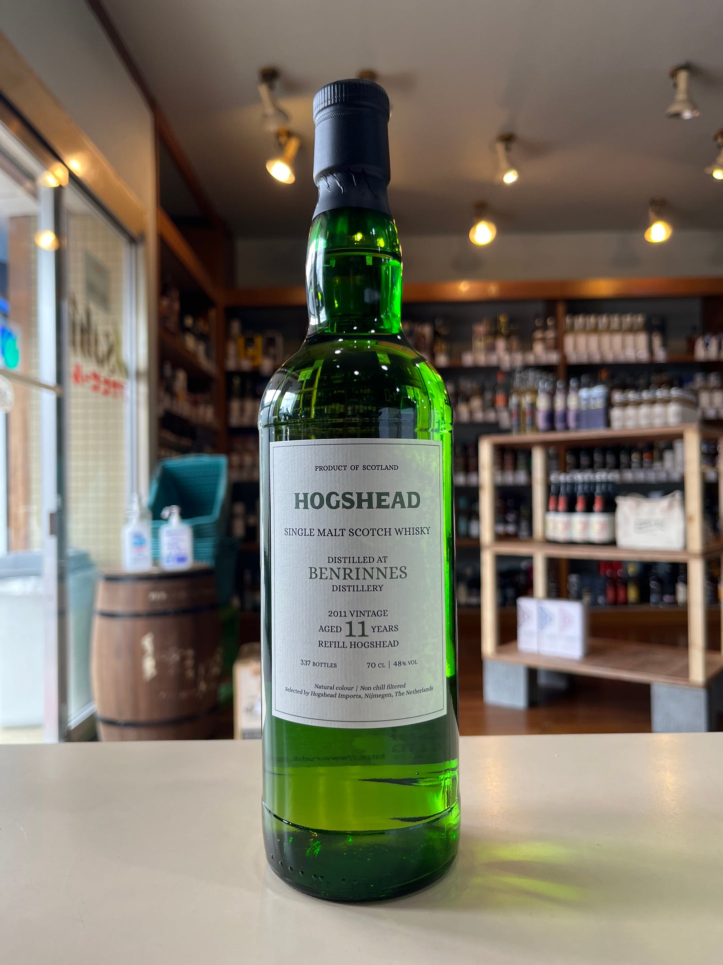 ホグスヘッドインポート ベンリネス 2011 11年 リフィルホグスヘッド Hogshead Imports BENRINNES 2011 AGED 11 YEARS REFILL HOGSHEAD