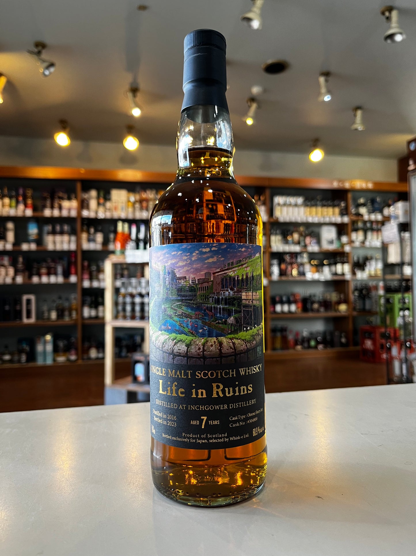 インチガワー2016 オロロソシェリーバット ライフイズルーインズ INCHGOWER 2016 Oloroso Sherry but Life in Ruins