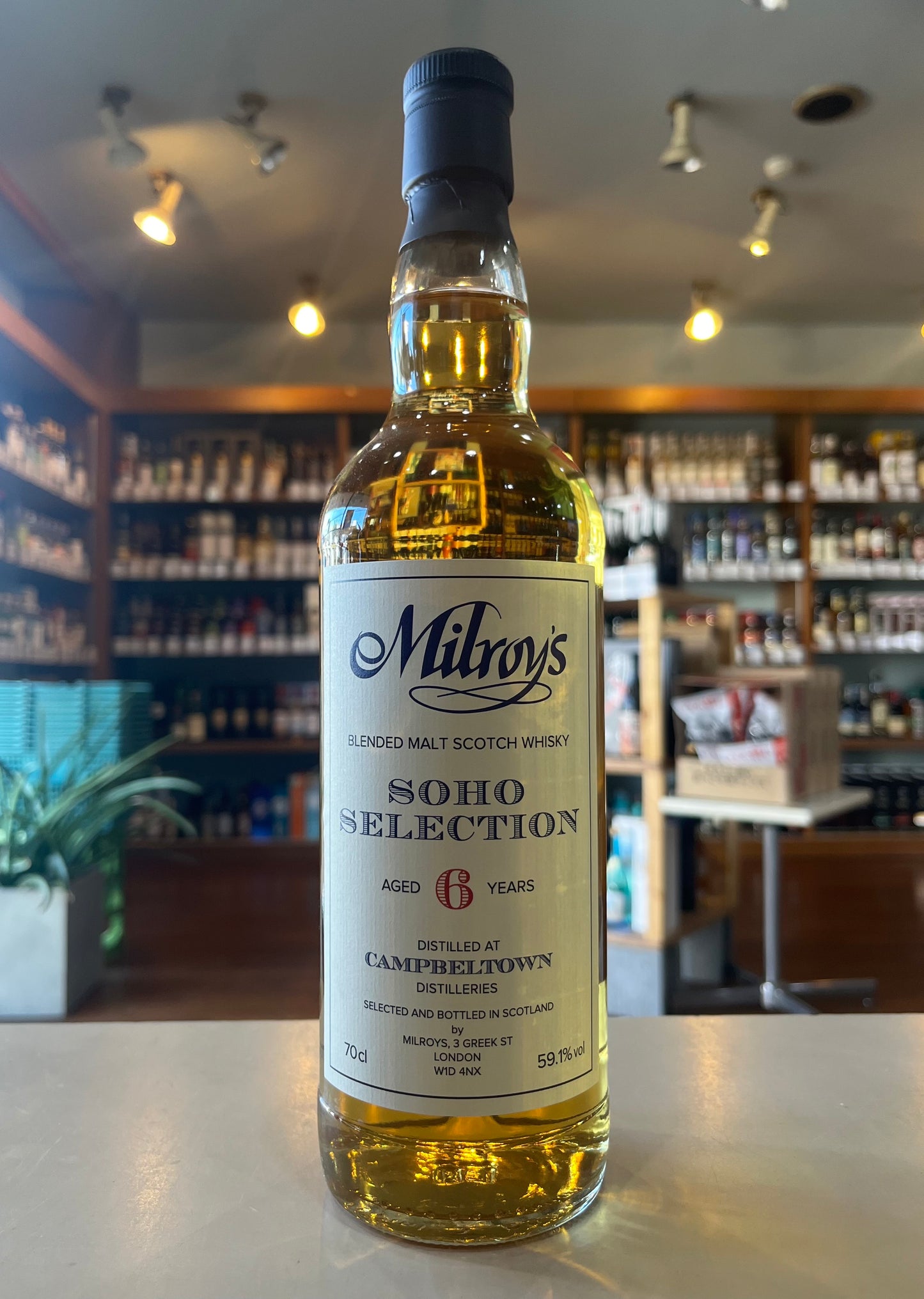 ミルロイズ ソーホーセレクション キャンベルタウン ブレンデッド モルト 6 年 2017 Milroy’s SOHO SELECTION CAMPBELTOWN BLENDED MALT AGED 6 YEARS