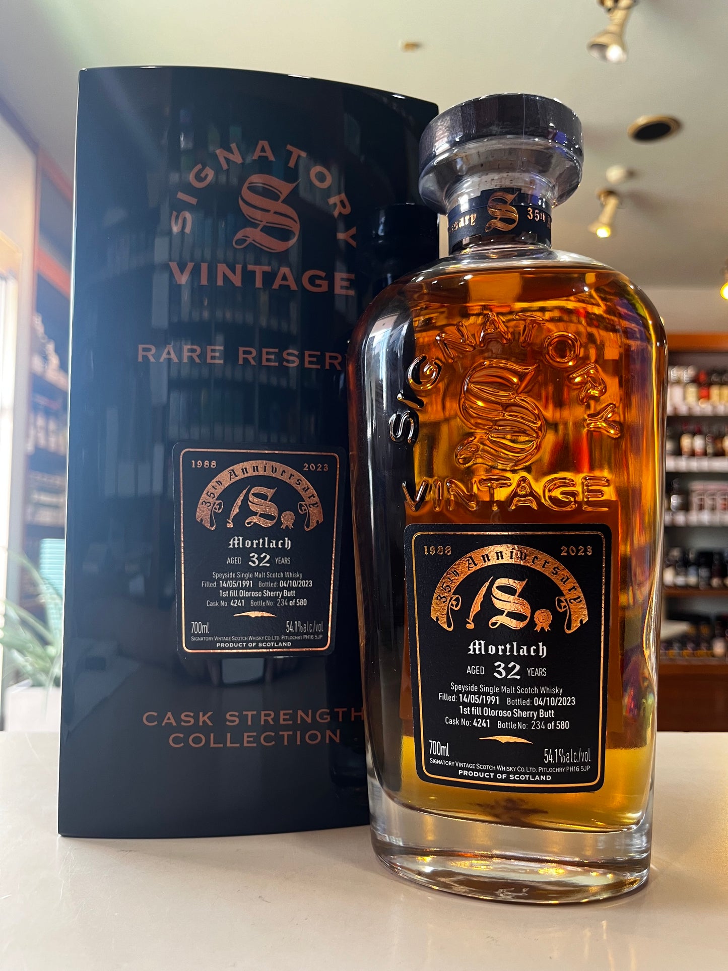 シグナトリーヴィンテージ 35周年記念ボトル モートラック 1991 32年 SIGNATORY VINTAGE 35th Anniversary Mortlach 1991 AGED 32YEARS