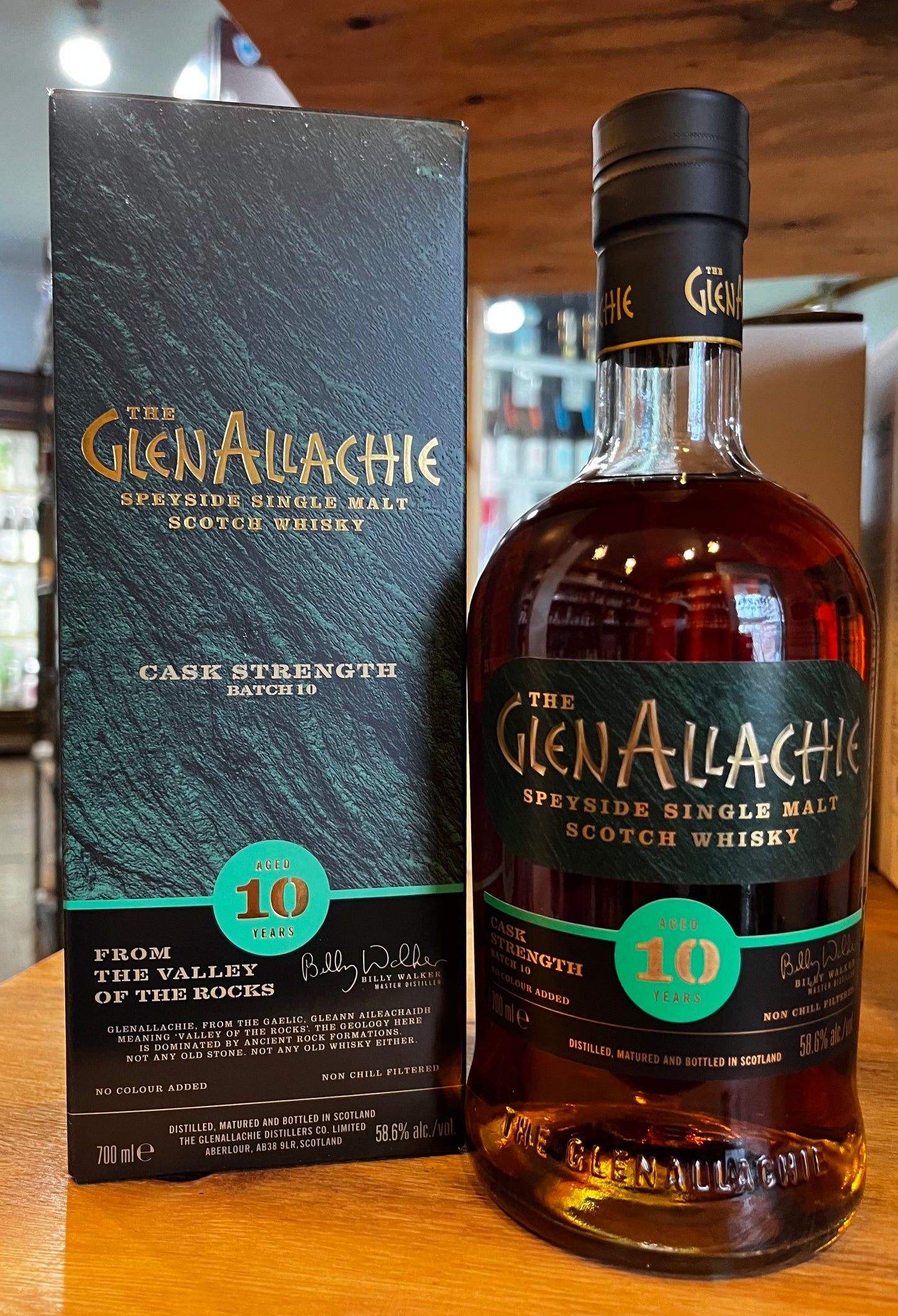 グレンアラヒー10年 カスクストレングス バッチ10 GLENALLACHIE AGED 10 TEARS CASK STRENGTH BATCH 10