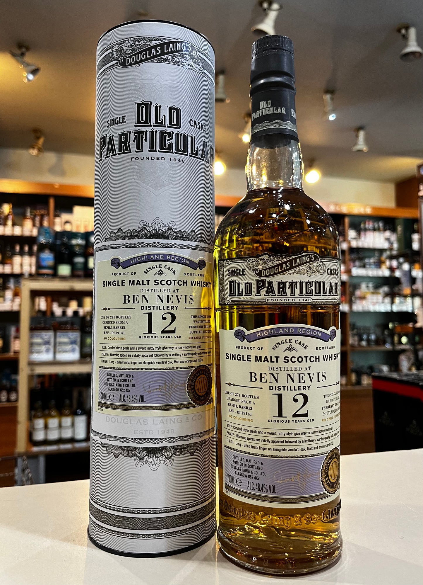 ベンネビス 2012 12年 ダグラスレイン オールド パティキュラーBEN NEVIS 2012 12 YEARS OLD DOUGLAS LAING`S OLD PARTICULAR