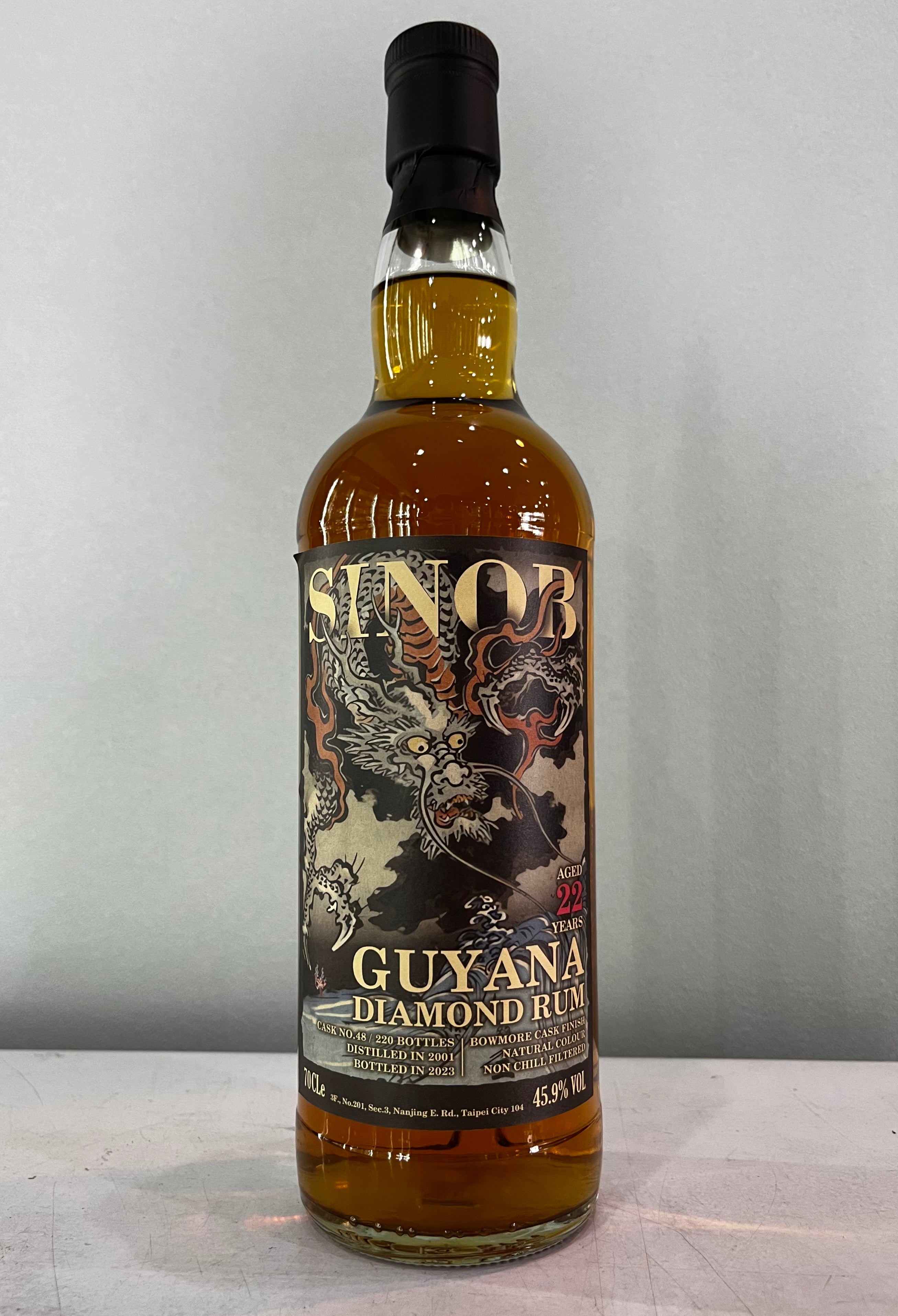 SINOB Guyana Rum 2001 22yo Port Mourant Still シノブ ガイアナラム 22年 – 北海道根本商店