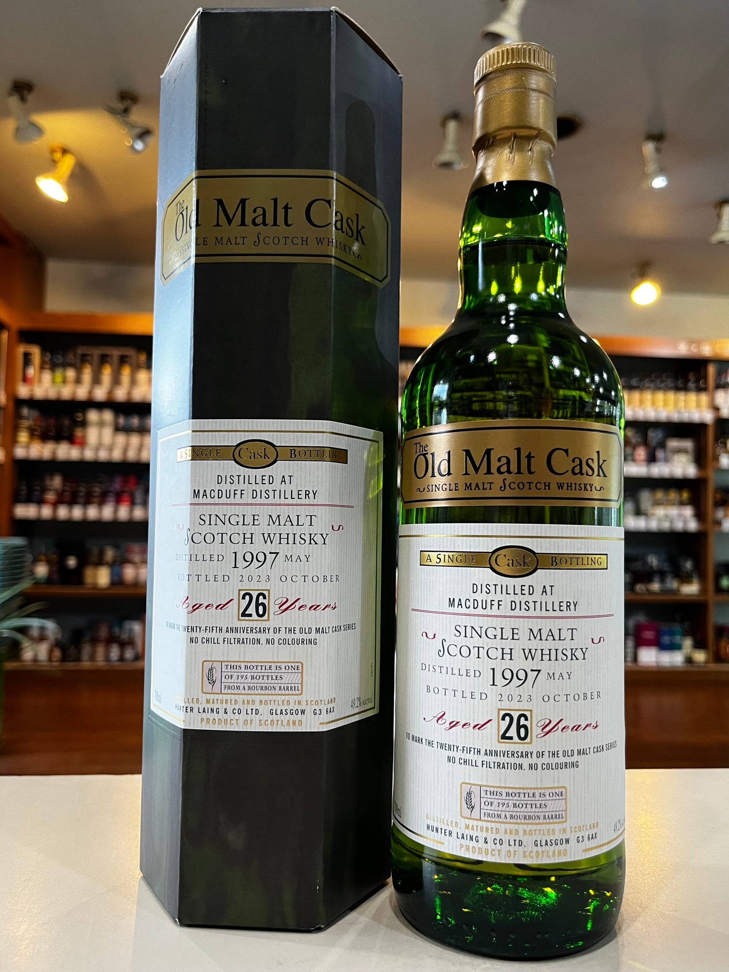 マクダフ 1997 26年 / ハンターレイン オールド・モルト・カスク 25周年記念 MACDUFF 1997 Aged 26 Years The Old Malt Cask 25 Anniversary