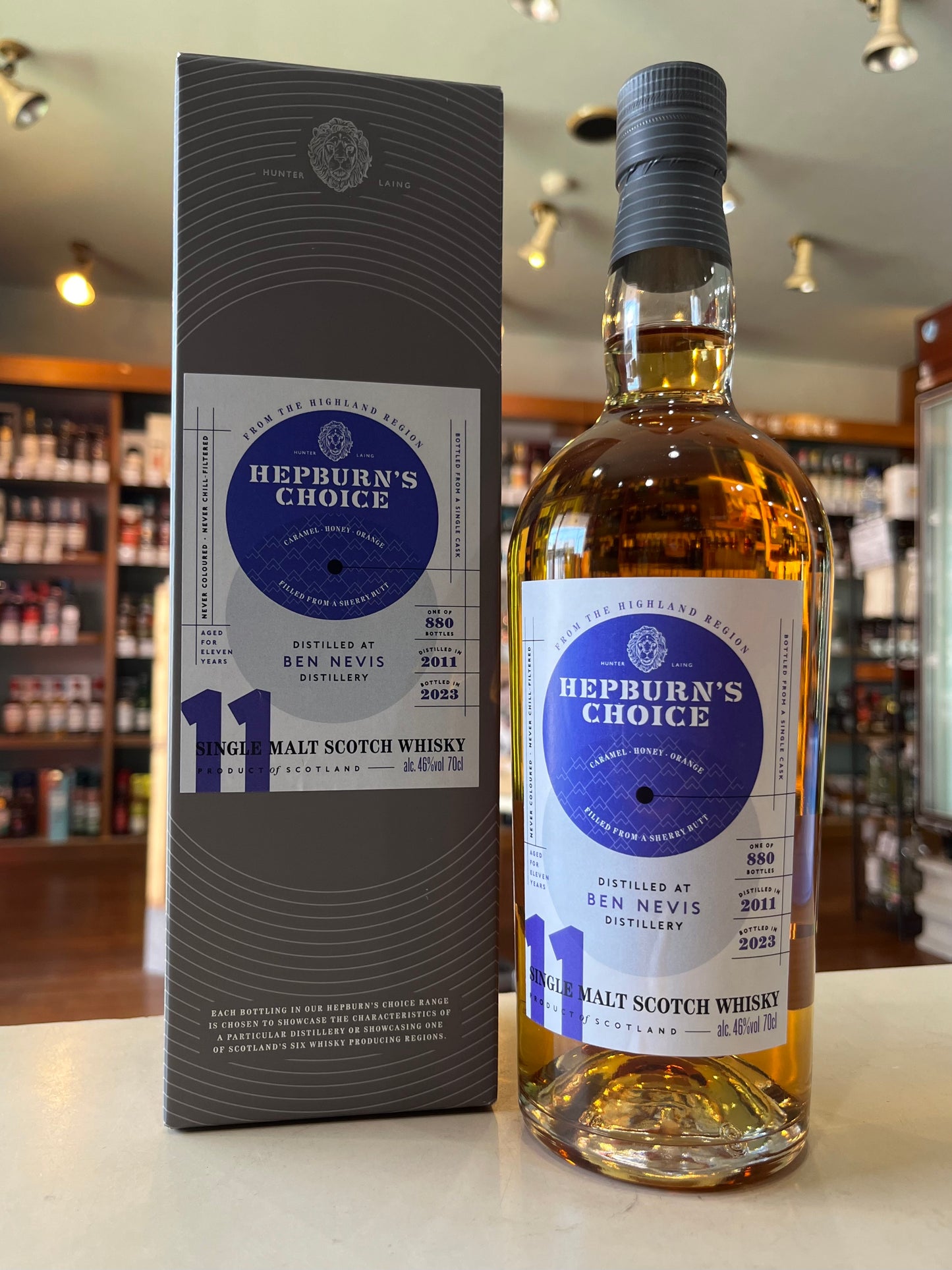 ハンターレイン ヘップバーンチョイス ベンネヴィス 2011 11年 HUNTER LAING HEPBURN'S CHOICE BEN NEVIS 2011 AGED 11 YEARS